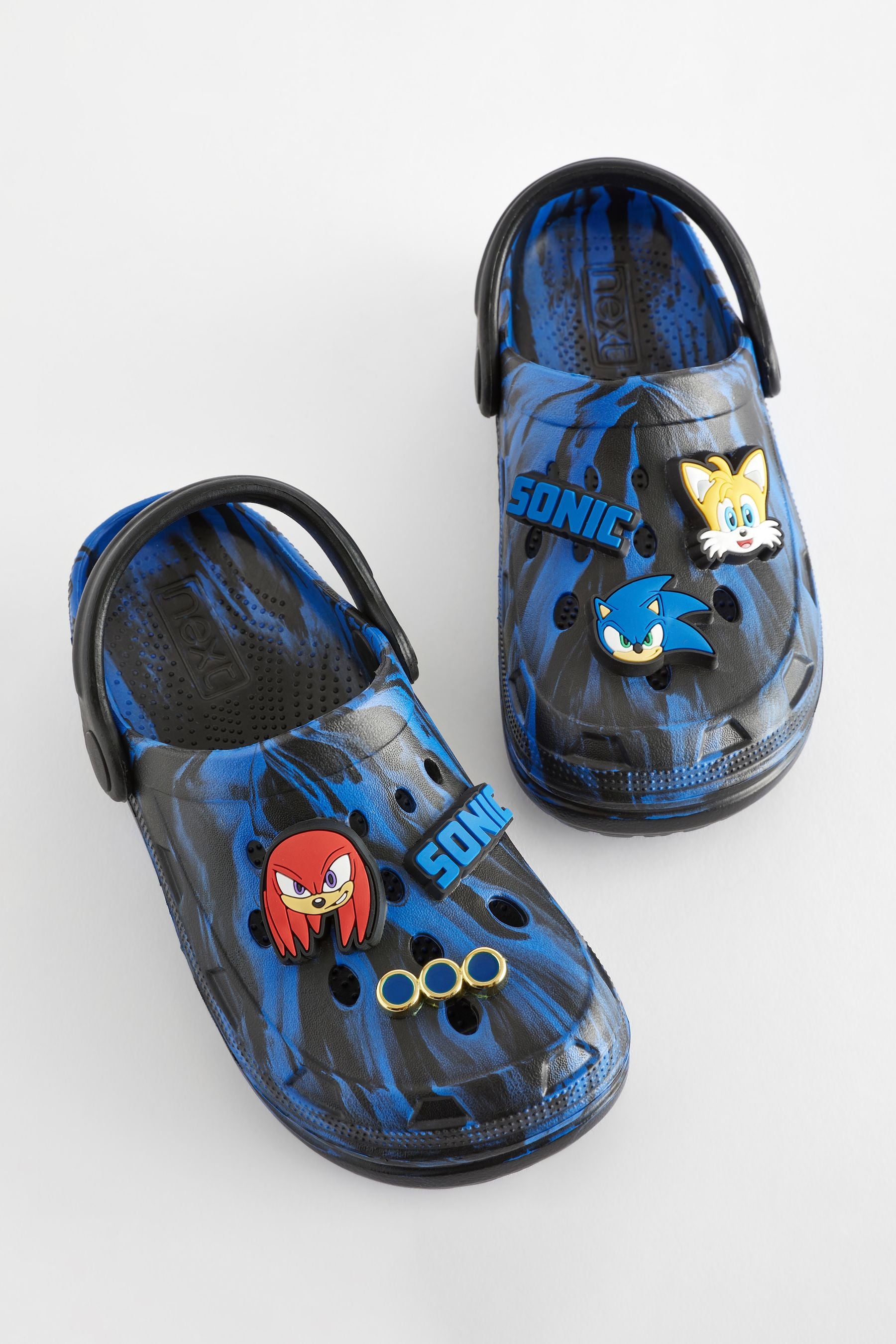 Blue Marble Sonic Clogs