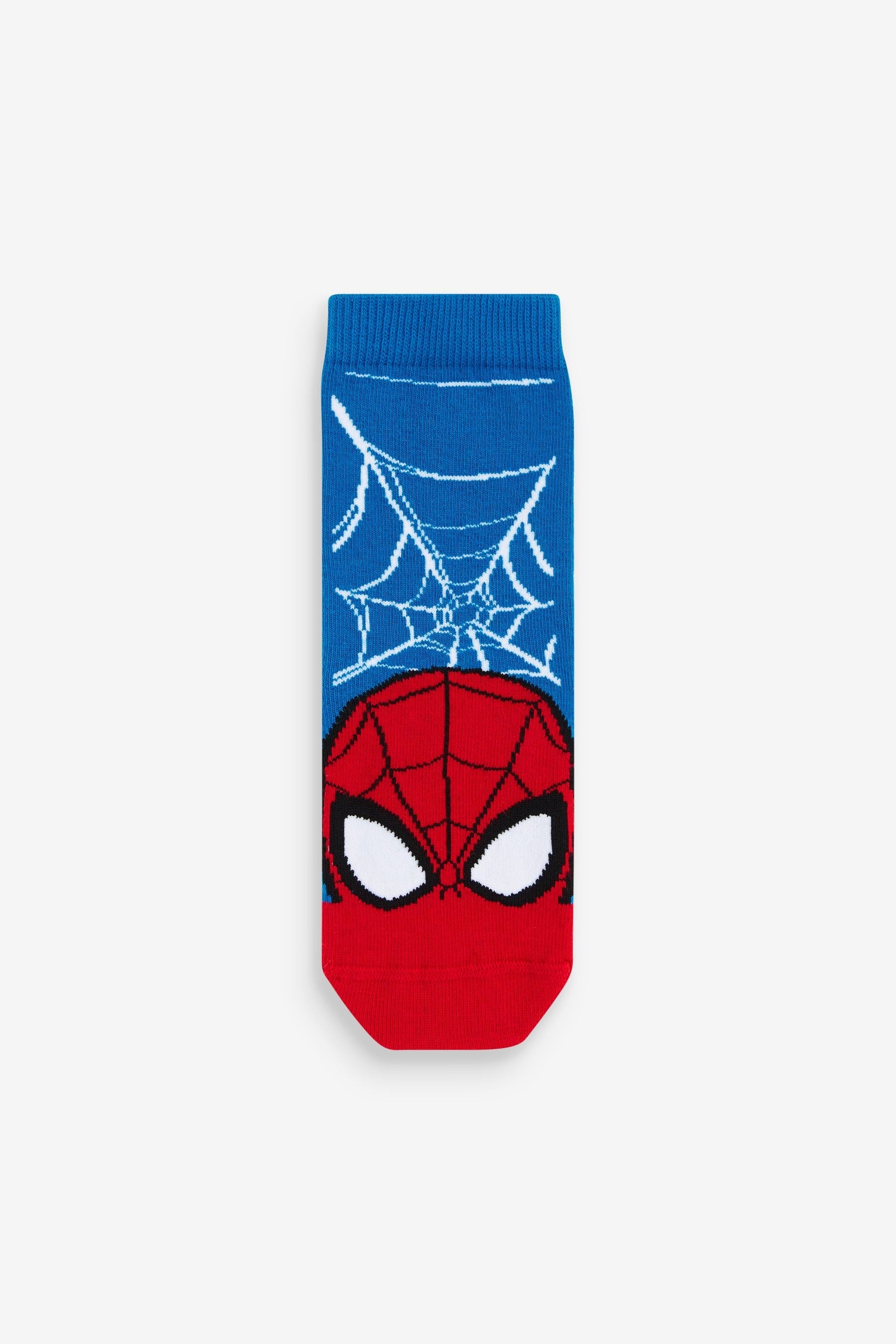 Spiderman License Character 5 Pack Cotton Rich Socks