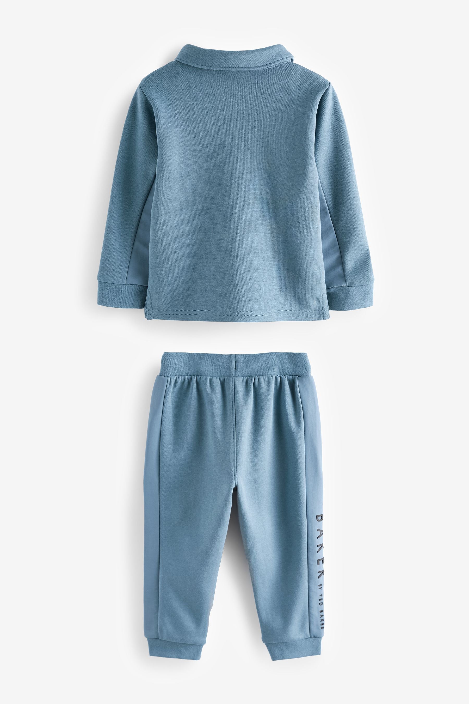 Baker by Ted Baker (0-4yrs) Blue Polo and Jogger Set