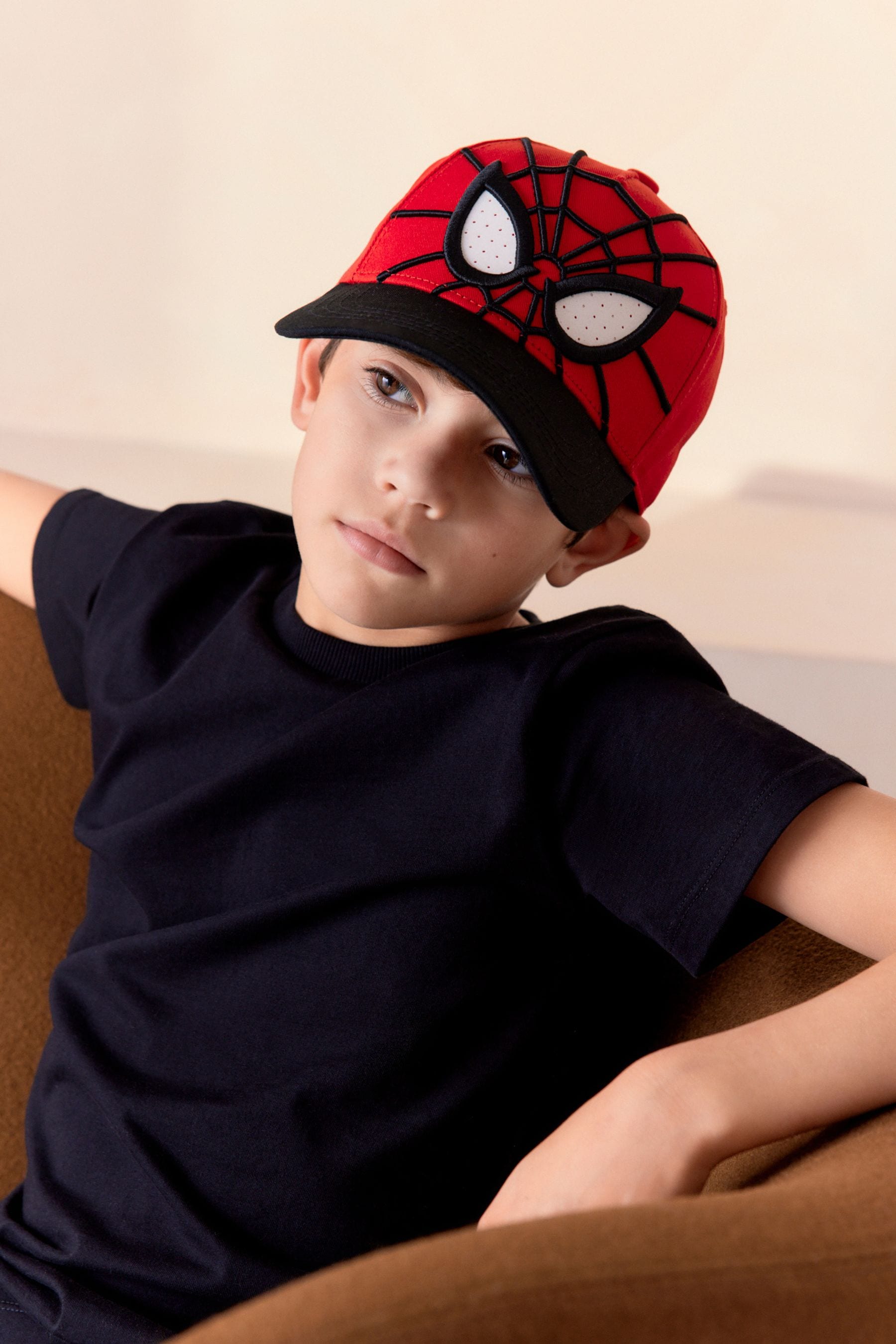 Red Spider-Man License Cap (1-16yrs)