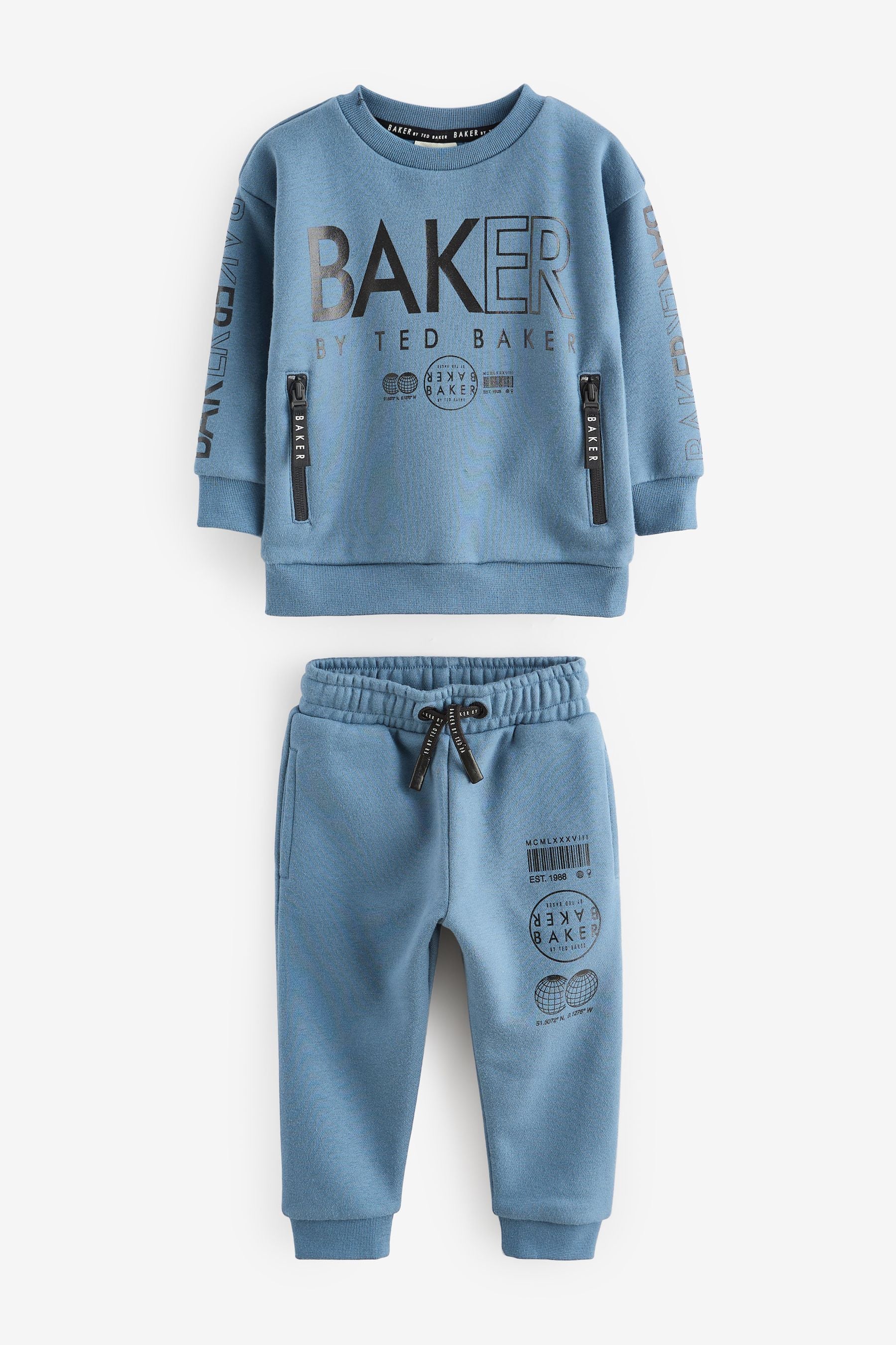 Baker by Ted Baker (0-6yrs) Letter Sweater and Jogger Set