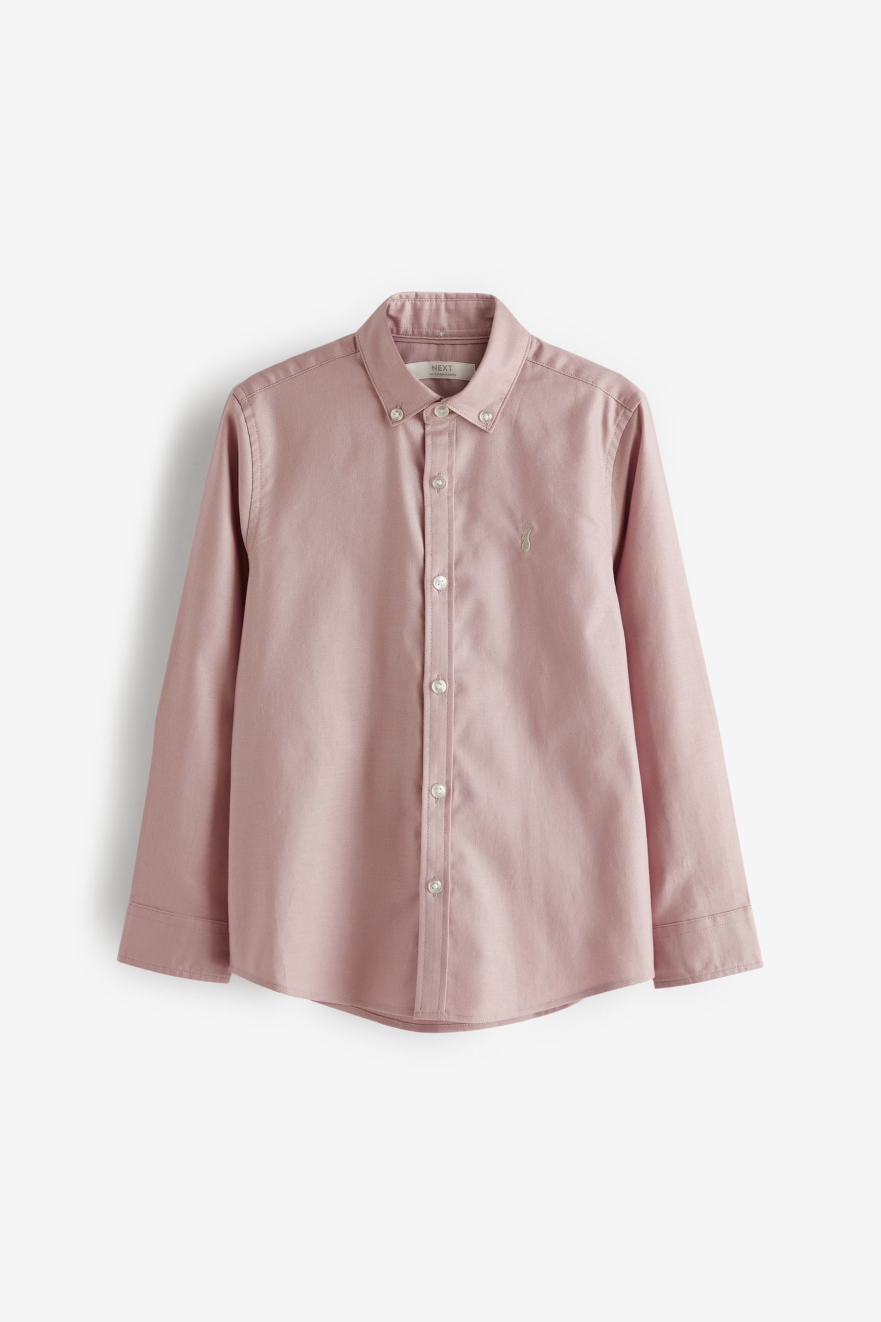 Pink Single Oxford Shirt (3-16yrs)