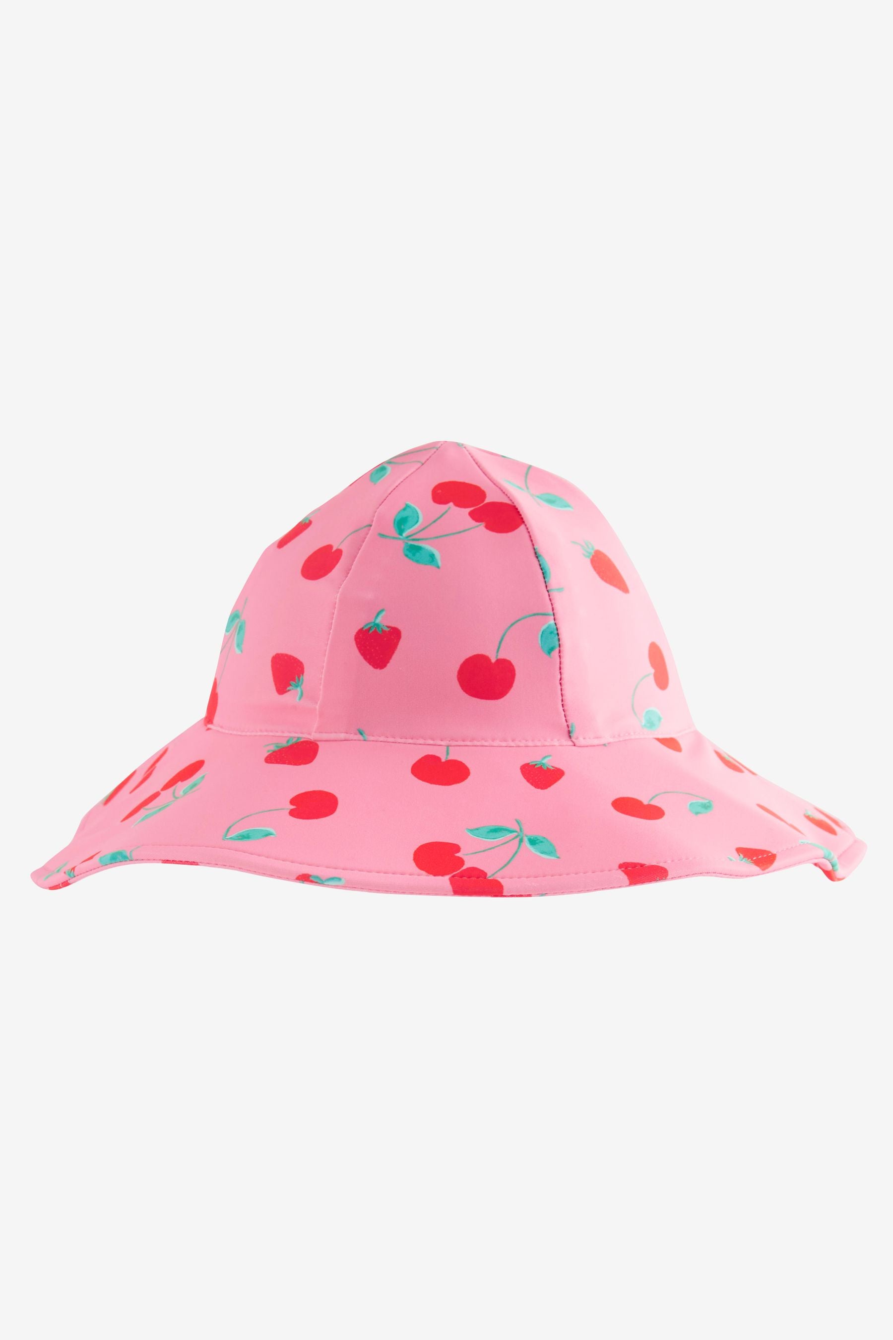 Pink Cherry Swim Hat (3mths-10yrs)