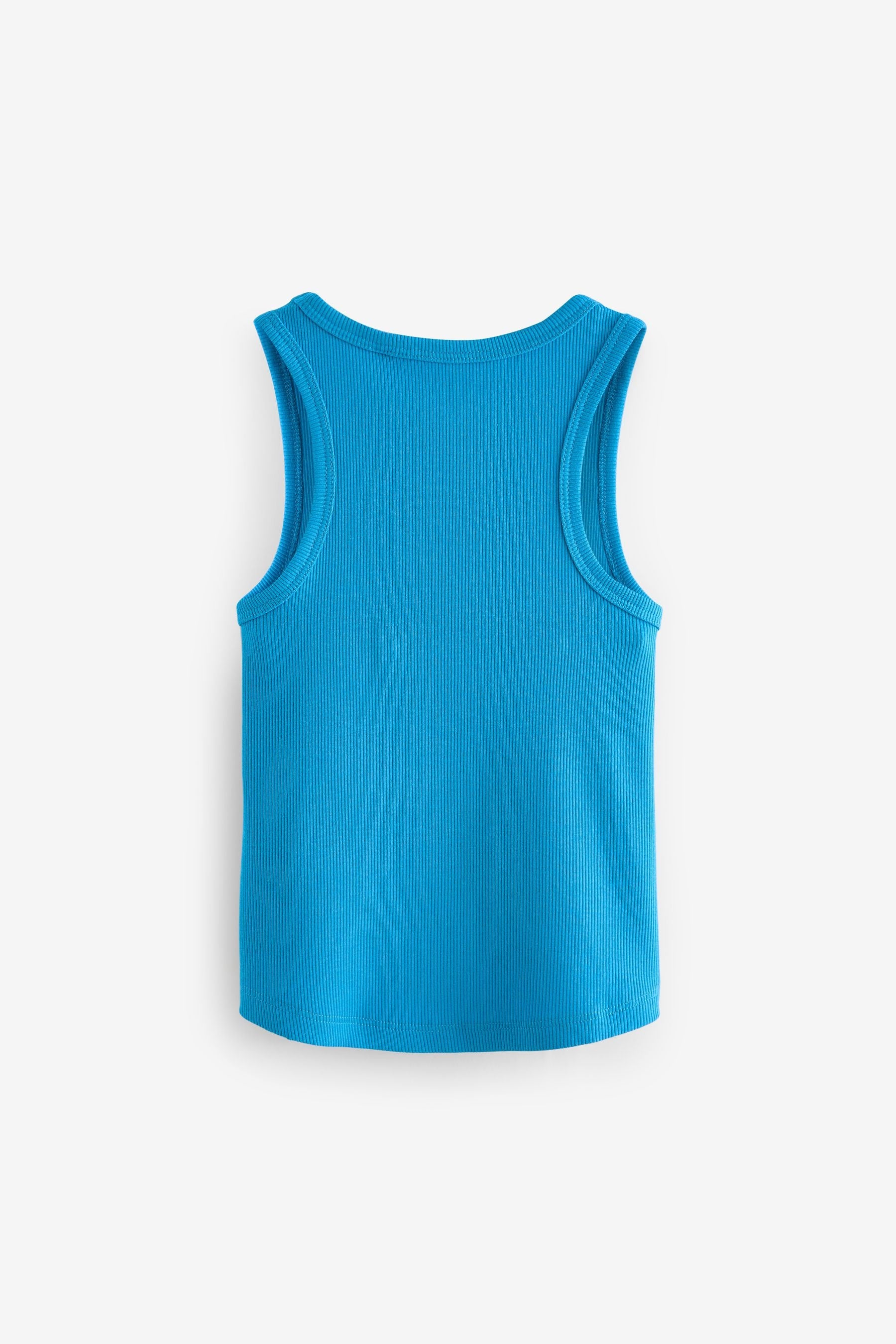 Blue Rib Vest (3-16yrs)