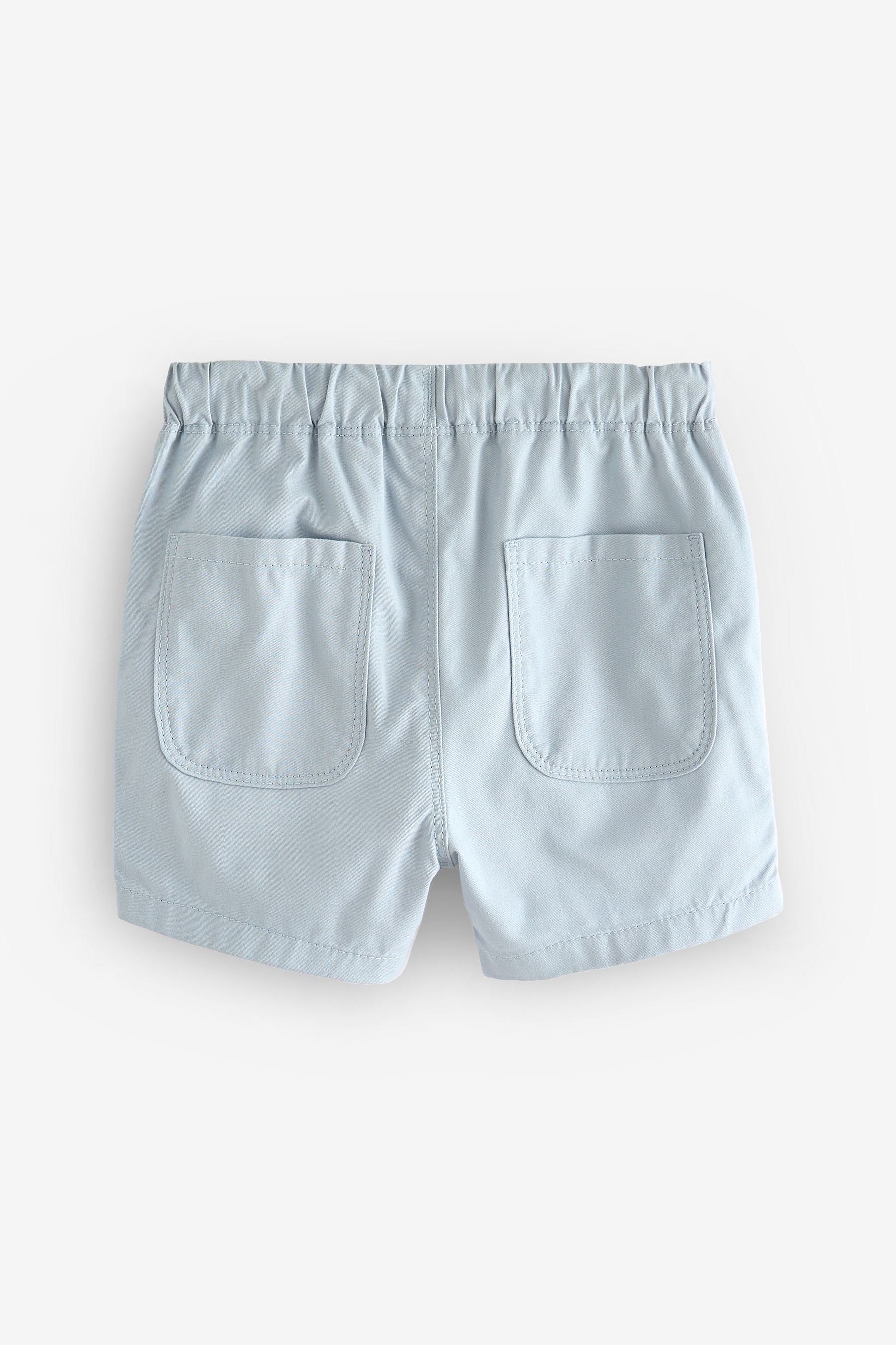 Pale Blue Pull-On Shorts (3mths-7yrs)