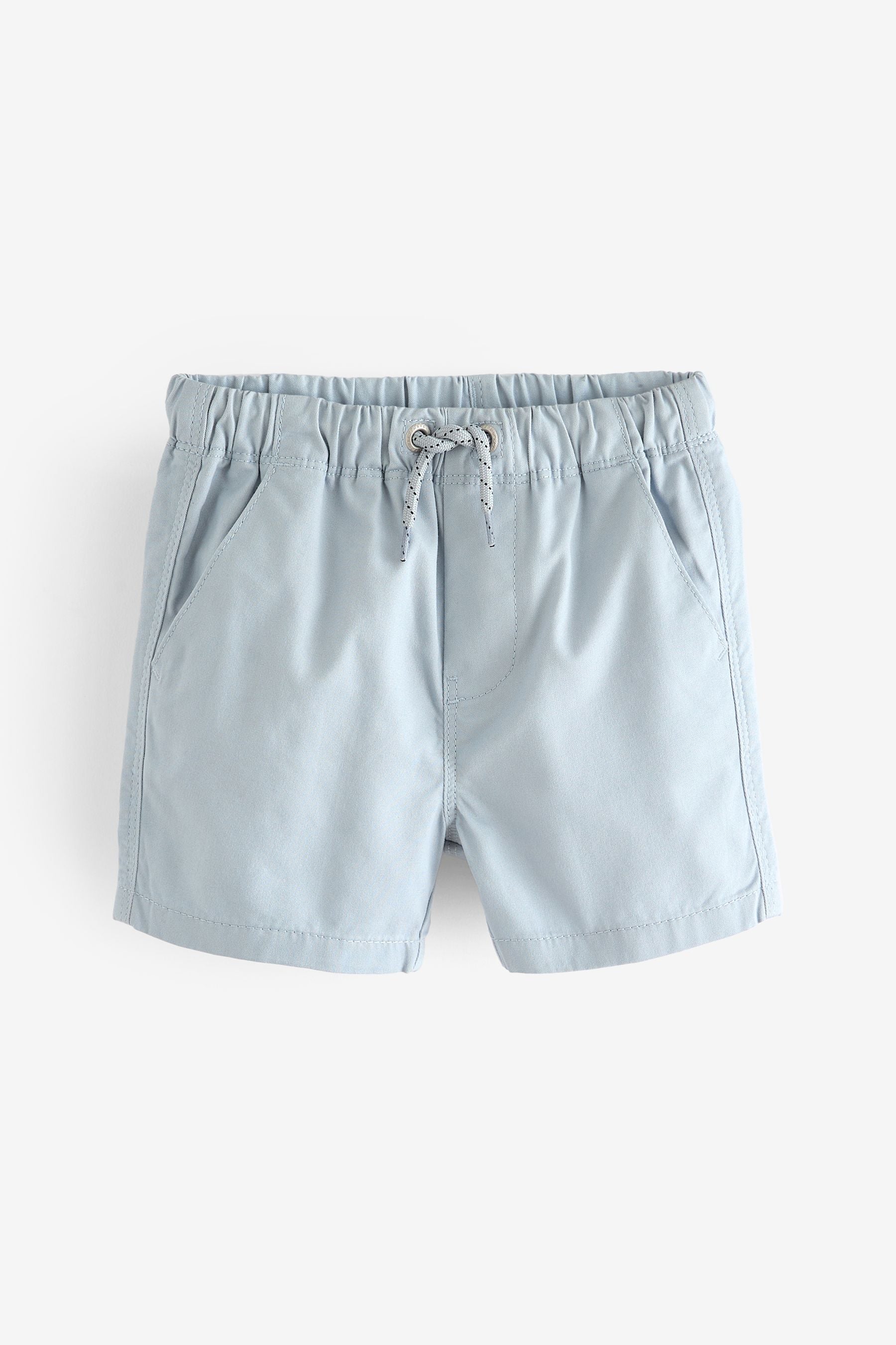 Pale Blue Pull-On Shorts (3mths-7yrs)