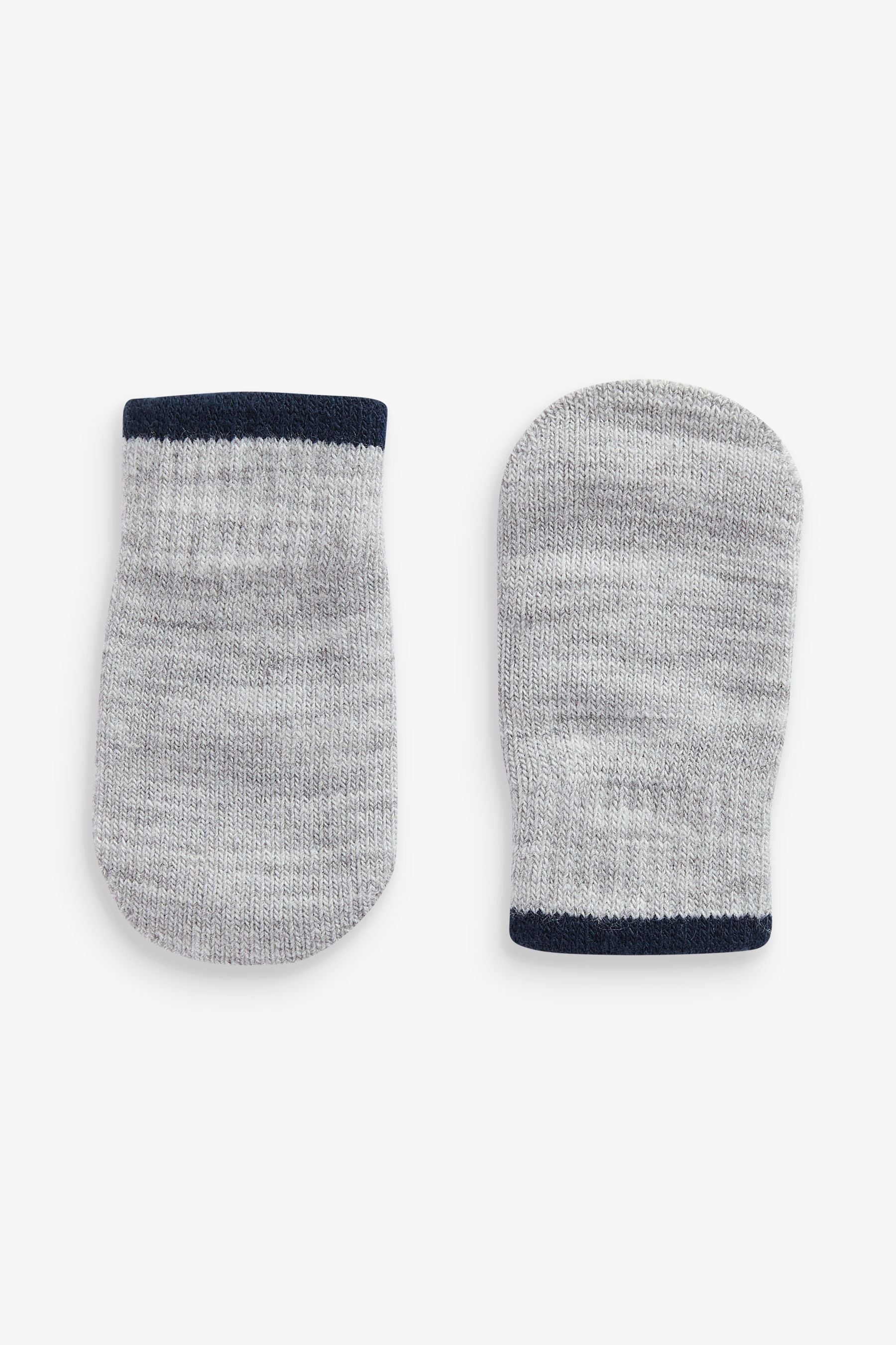 Black/Grey Mittens 3 Pack (3mths-6yrs)