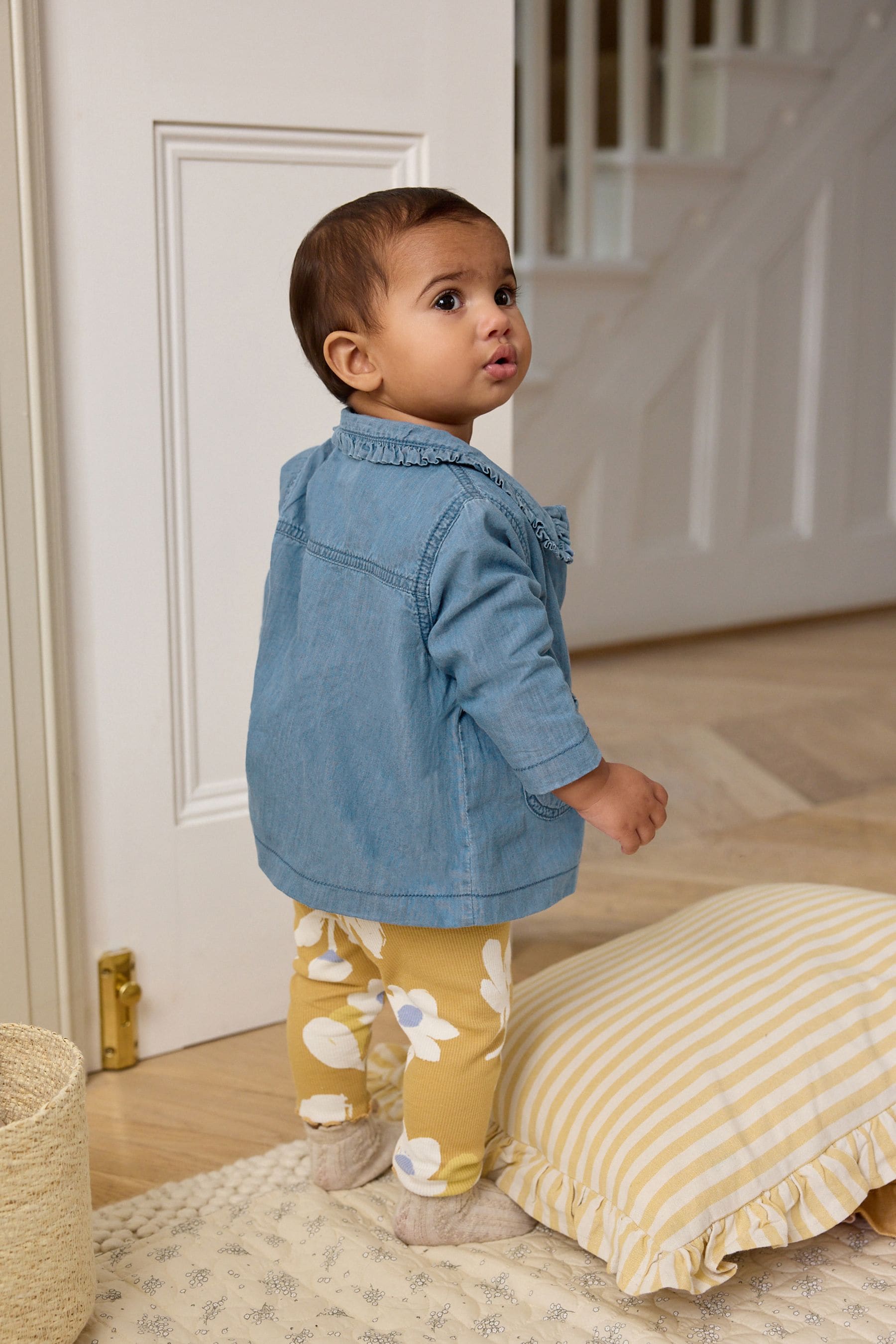 Blue Denim Baby Jacket (0mths-2yrs)