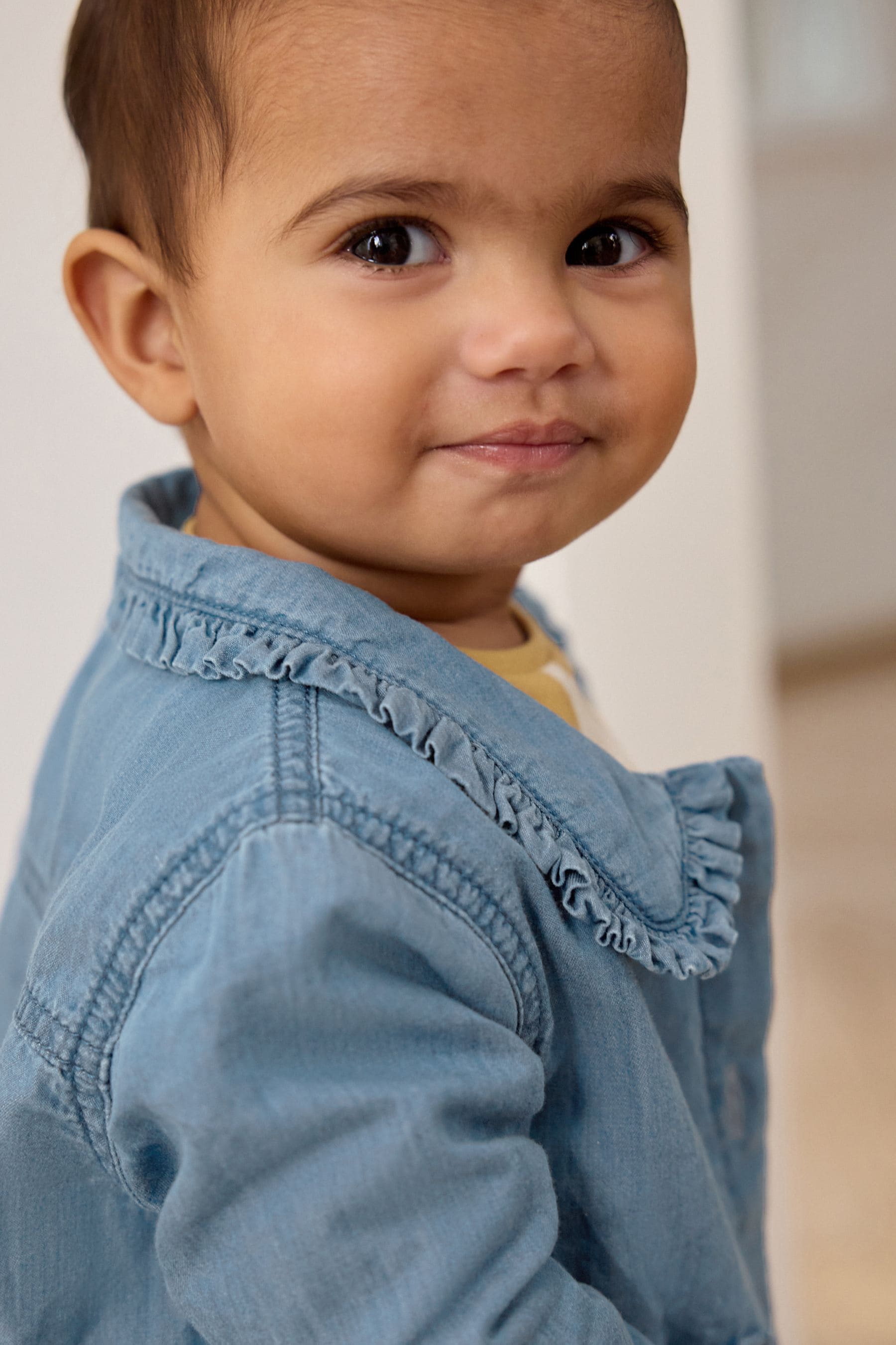 Blue Denim Baby Jacket (0mths-2yrs)