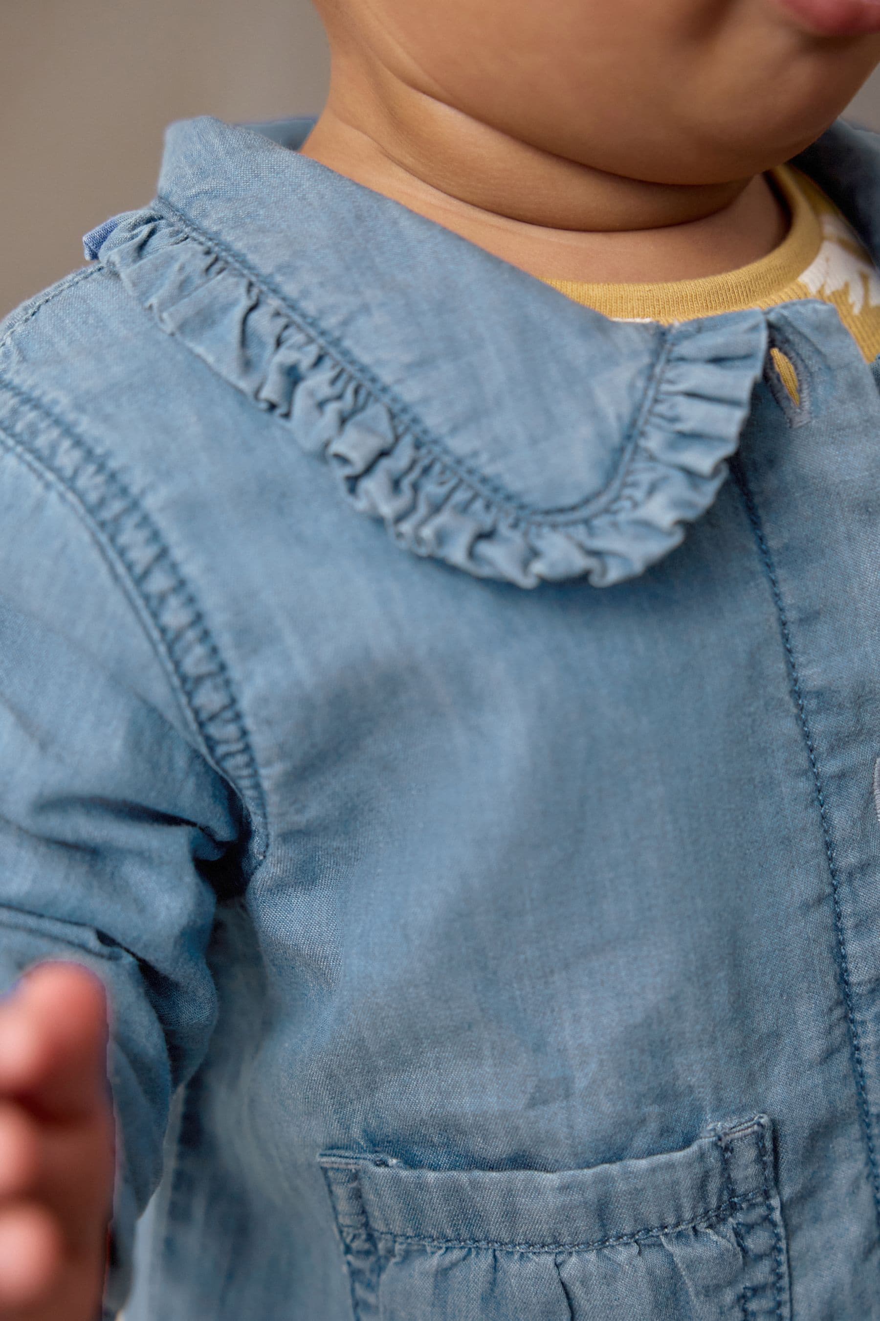 Blue Denim Baby Jacket (0mths-2yrs)