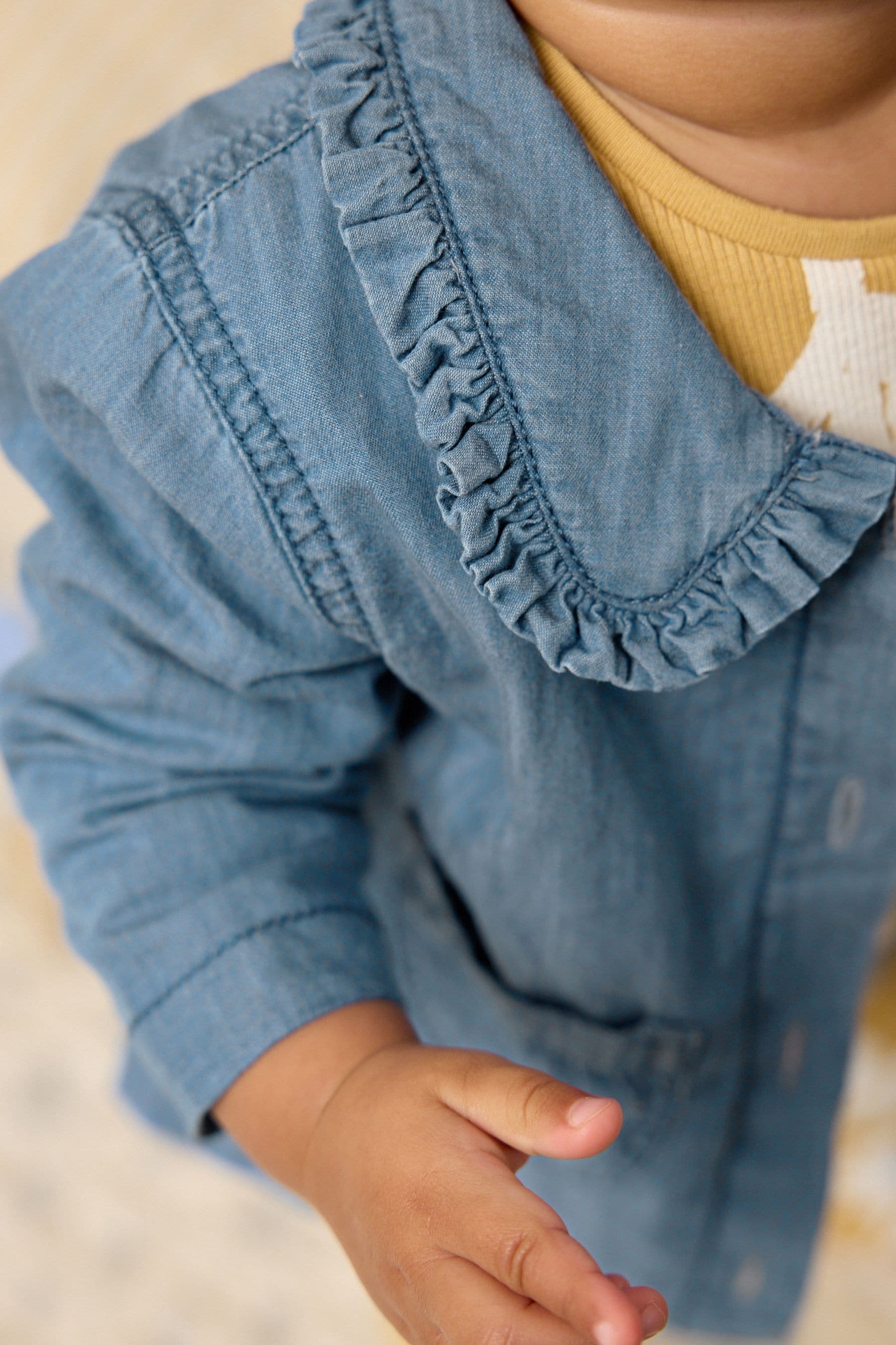 Blue Denim Baby Jacket (0mths-2yrs)