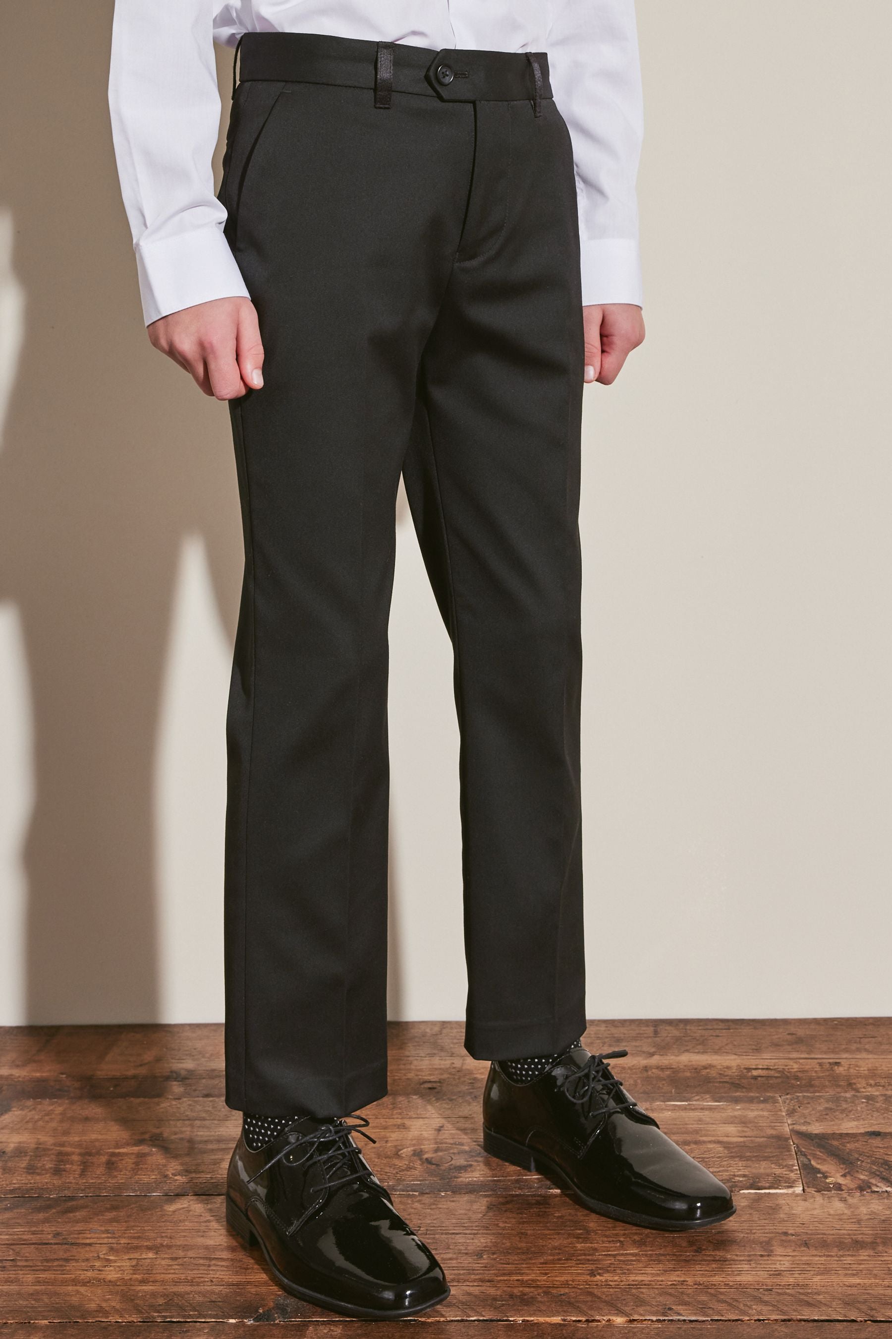 Black Tuxedo Trousers (3-16yrs)