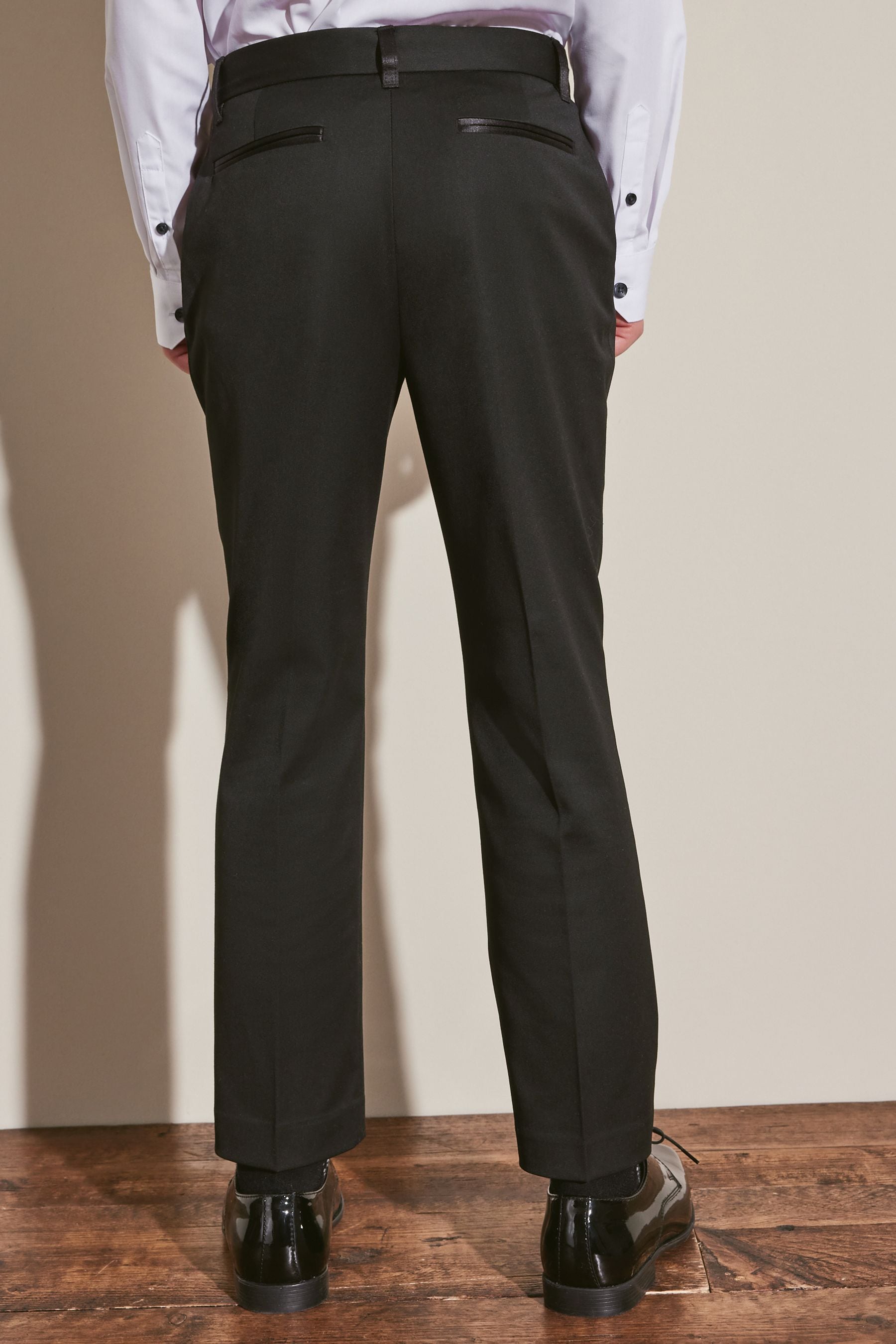 Black Tuxedo Trousers (3-16yrs)