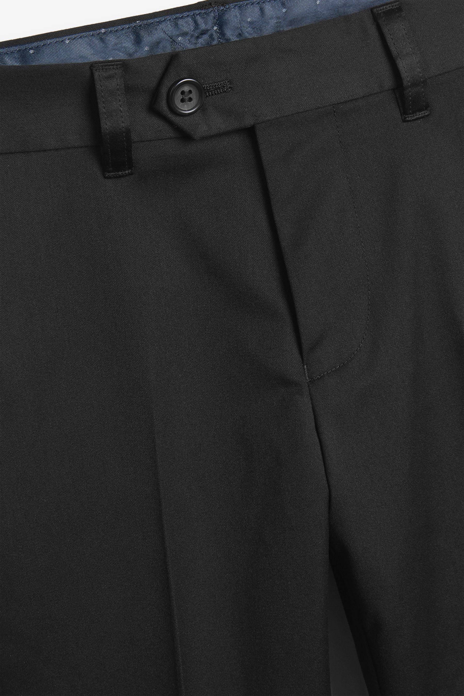 Black Trousers Tuxedo Trousers (3-16yrs)