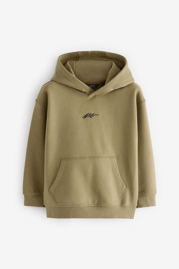 Green Plain Hooded Hoodie (3-16yrs)