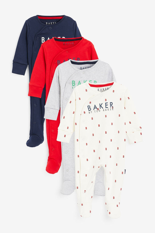 Baker by Ted Baker Sleepsuit 4 Pack