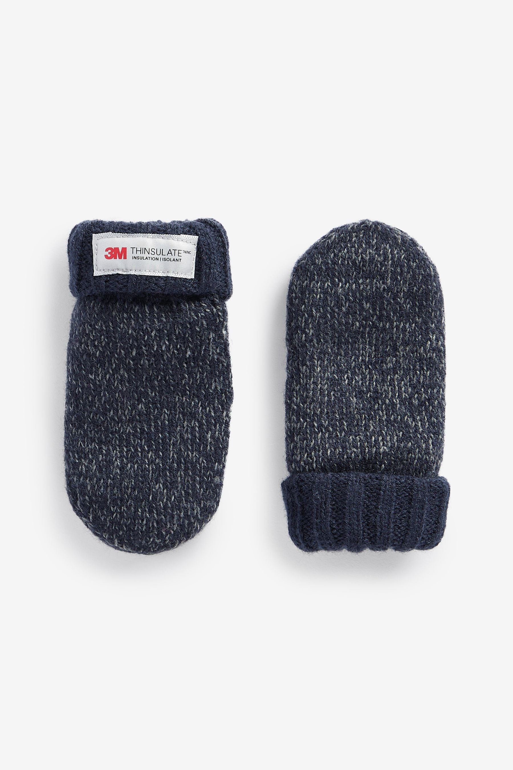 Navy Thinsulate Mittens 2 Pack (3mths-6yrs)