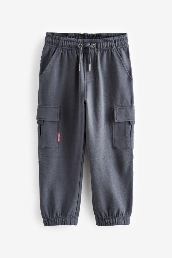 Petrol 100% Cotton Cargo Pocket Joggers (3-16yrs)