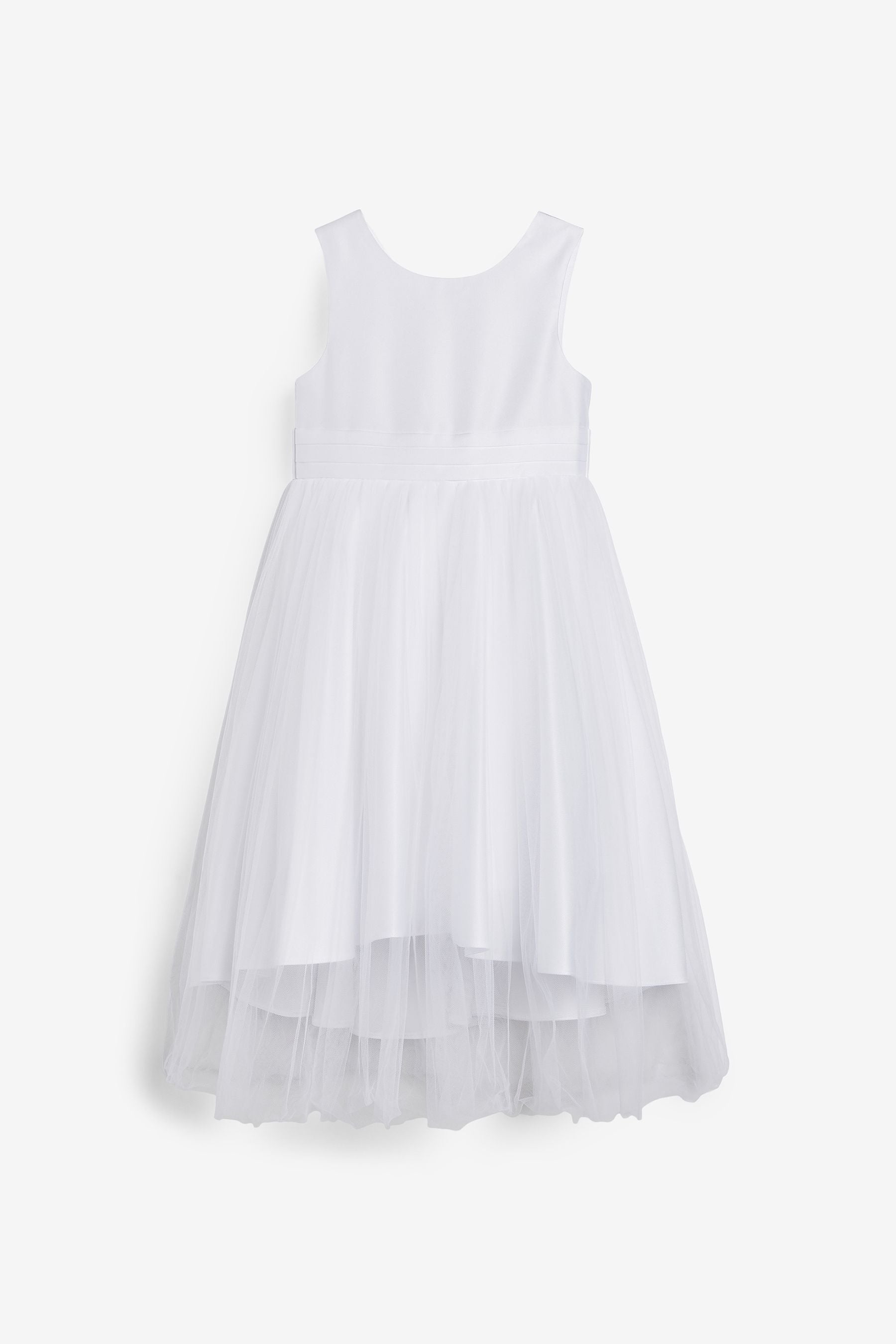 White Bridesmaid Dress (3mths-16yrs)