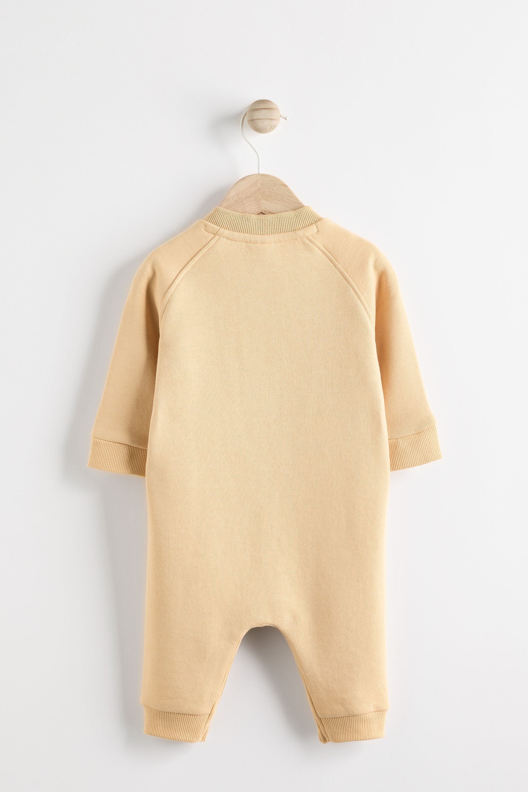 Khaki Green Baby Sweat Romper