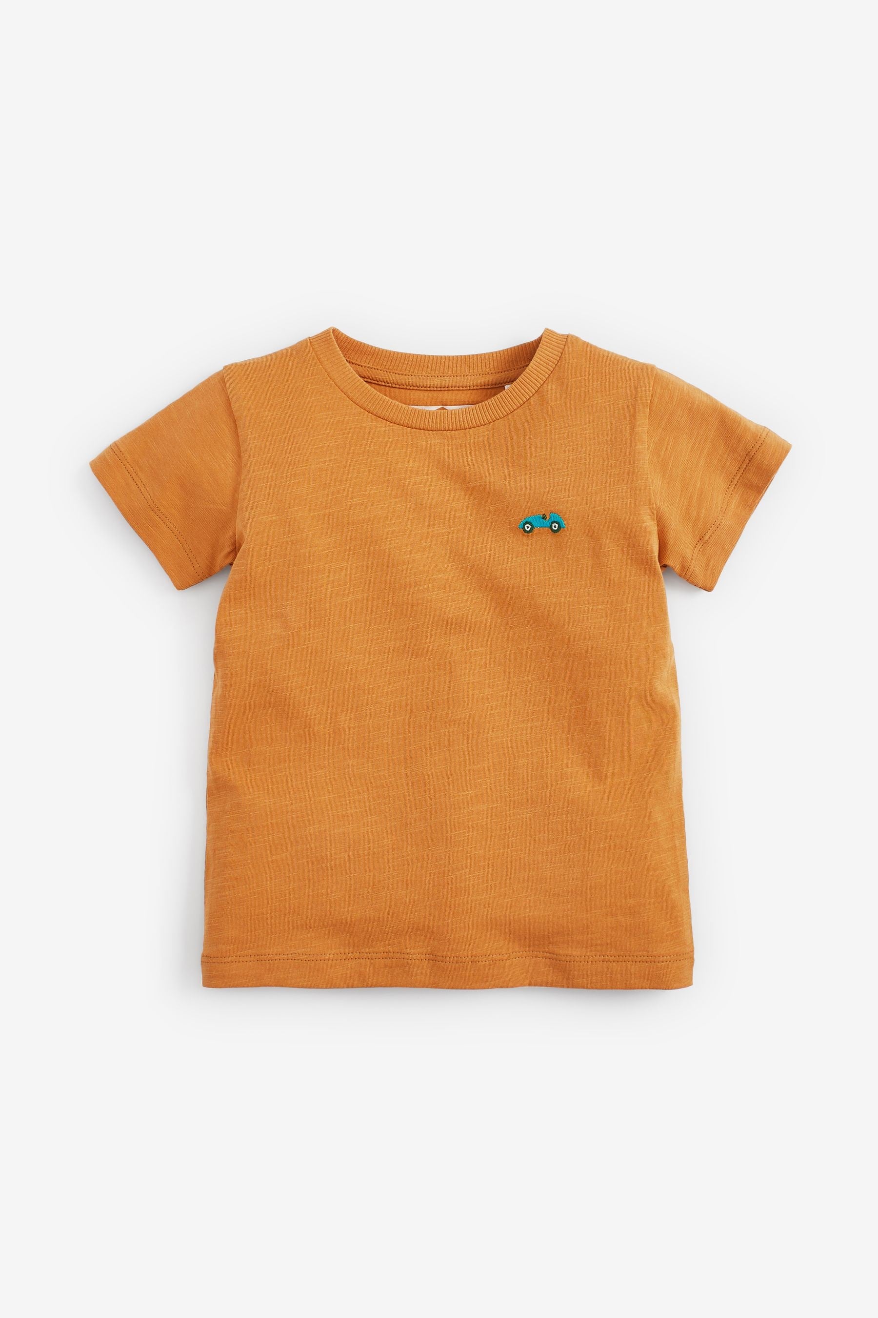 Mineral 100% Cotton Short Sleeve T-Shirts 5 Pack (3mths-7yrs)