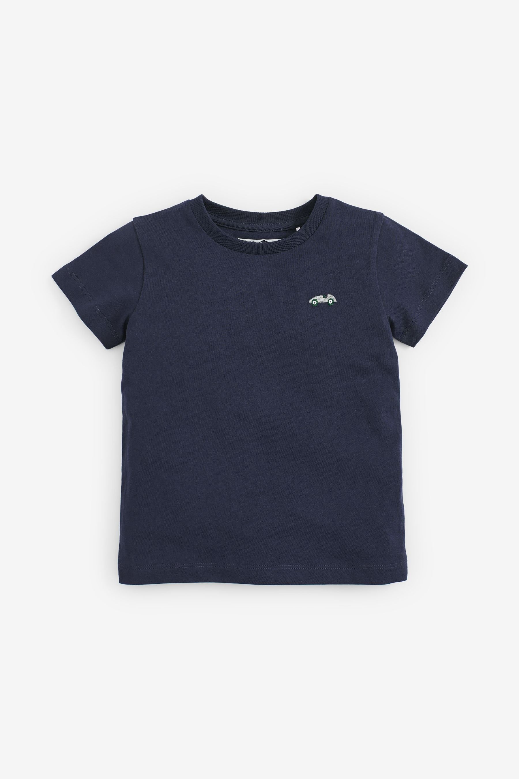 Mineral 100% Cotton Short Sleeve T-Shirts 5 Pack (3mths-7yrs)