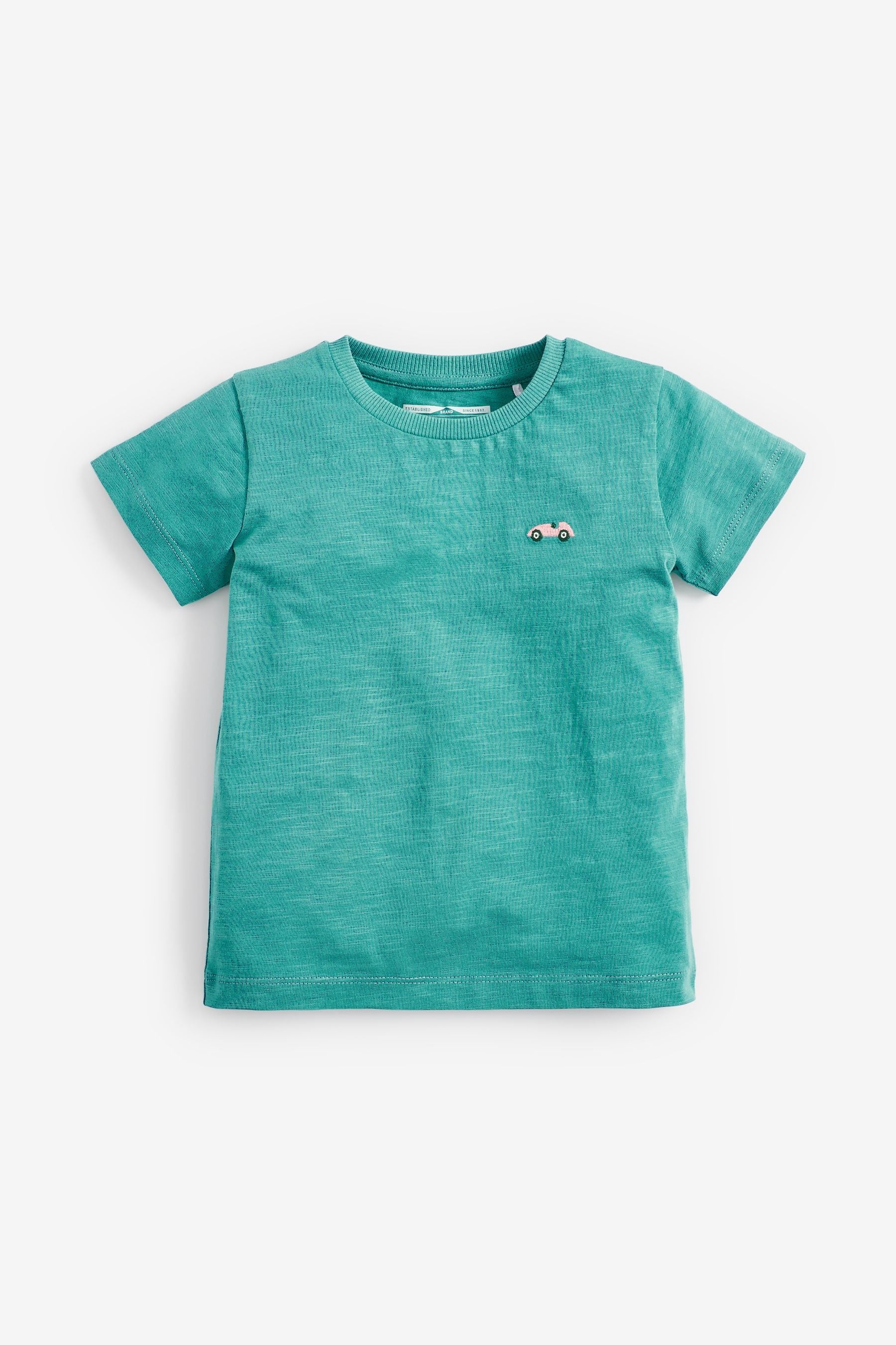 Mineral 100% Cotton Short Sleeve T-Shirts 5 Pack (3mths-7yrs)