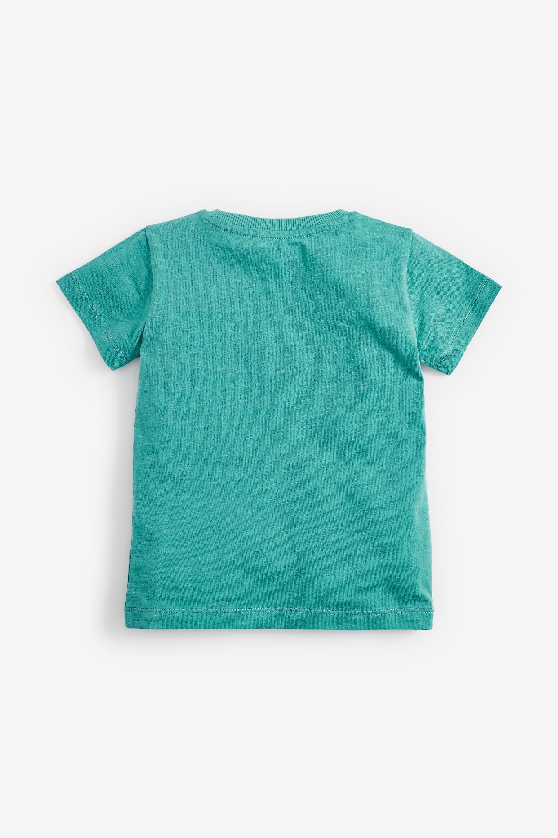 Mineral 100% Cotton Short Sleeve T-Shirts 5 Pack (3mths-7yrs)