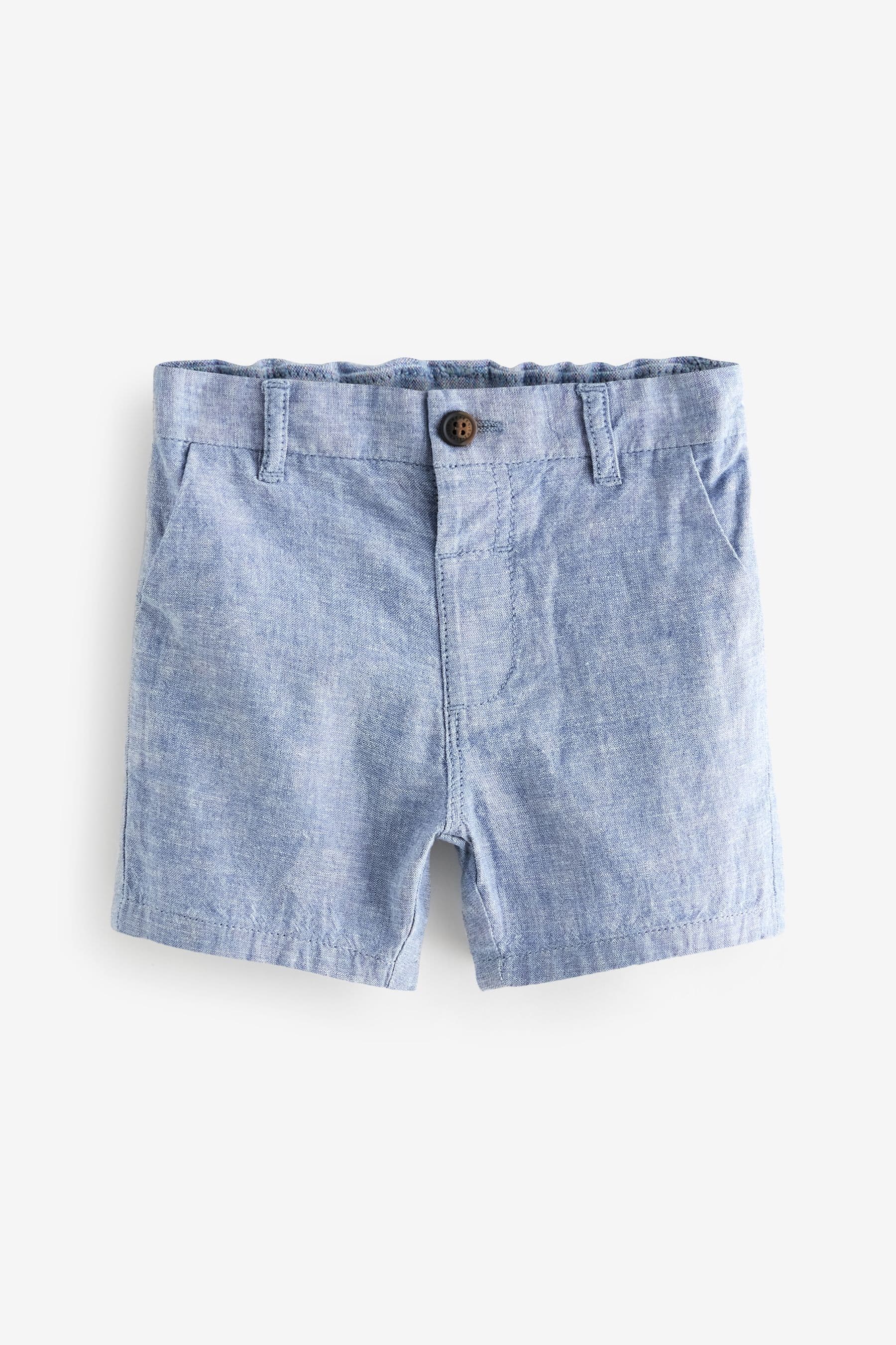 Chambray Blue Chinos Shorts (3mths-7yrs)