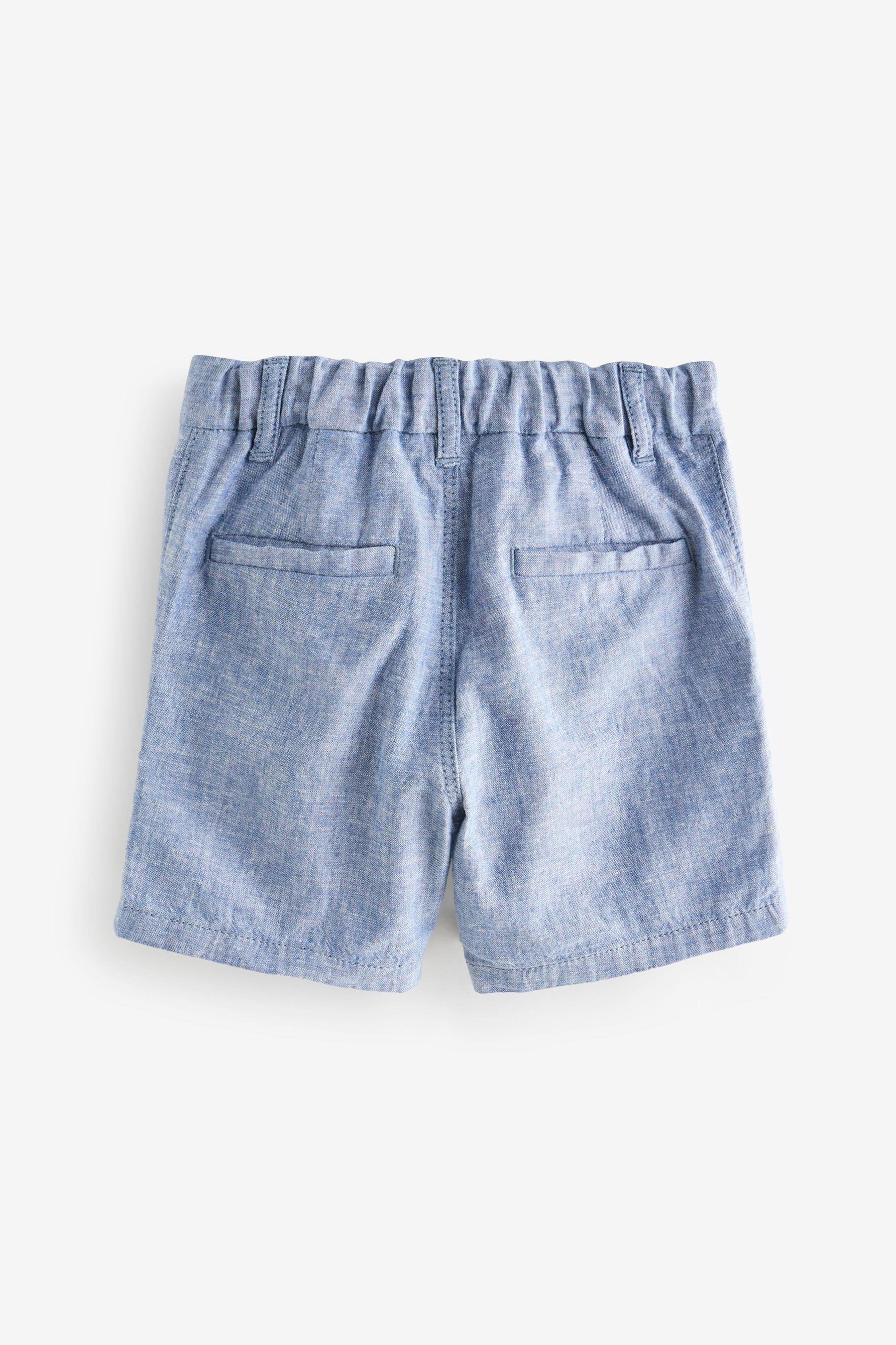 Chambray Blue Chinos Shorts (3mths-7yrs)