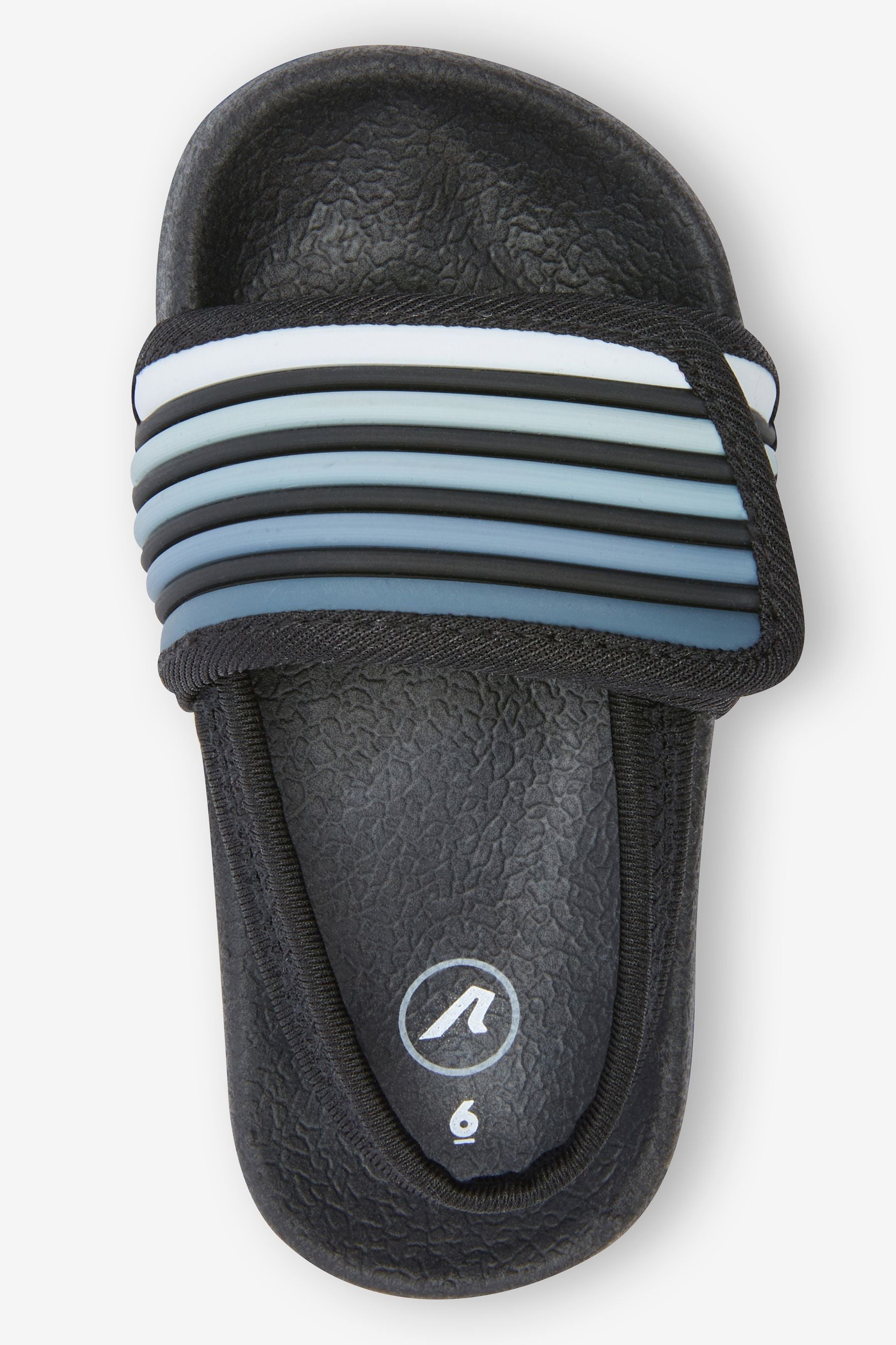 Black Touch Fastening Stripe Sliders