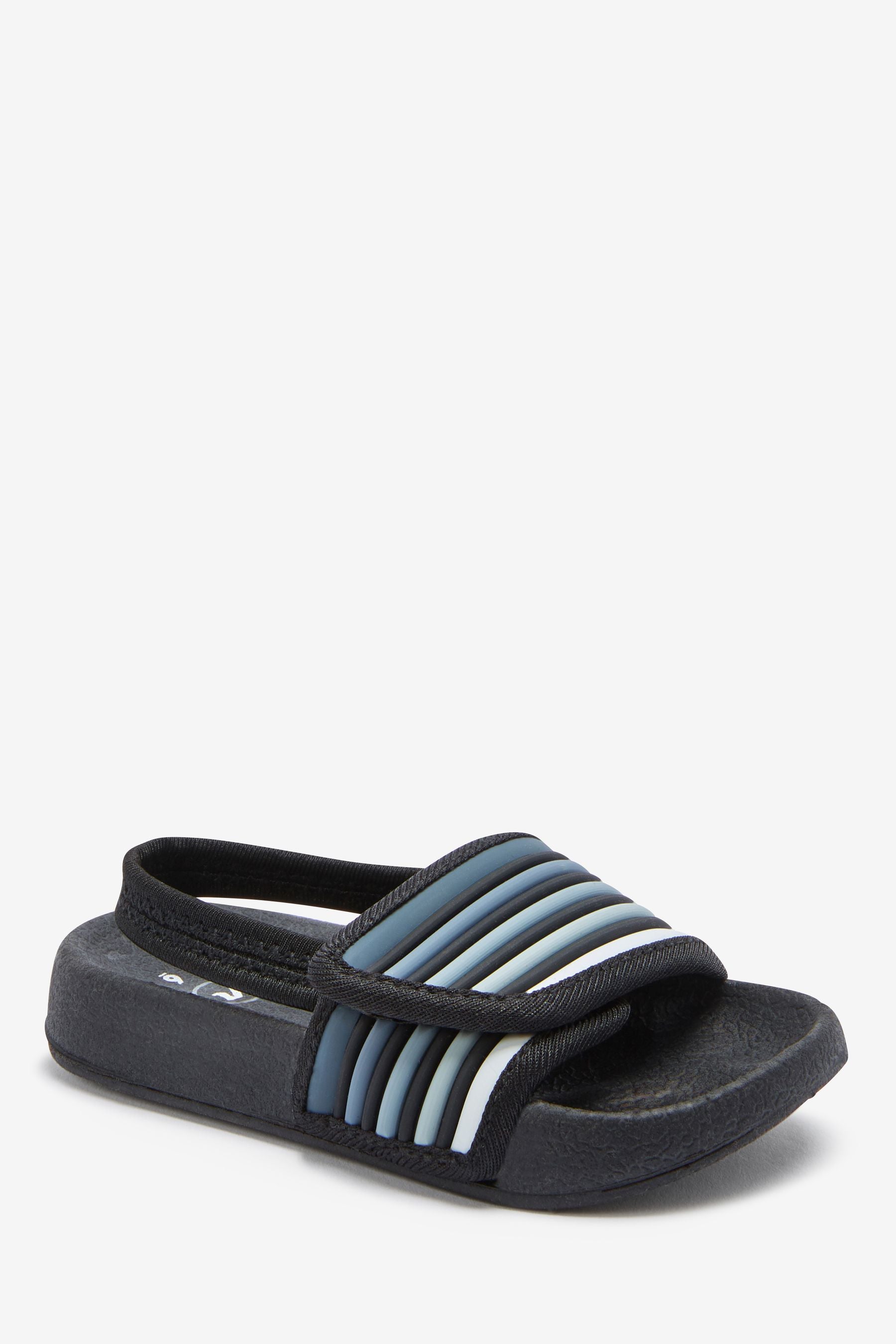 Black Touch Fastening Stripe Sliders