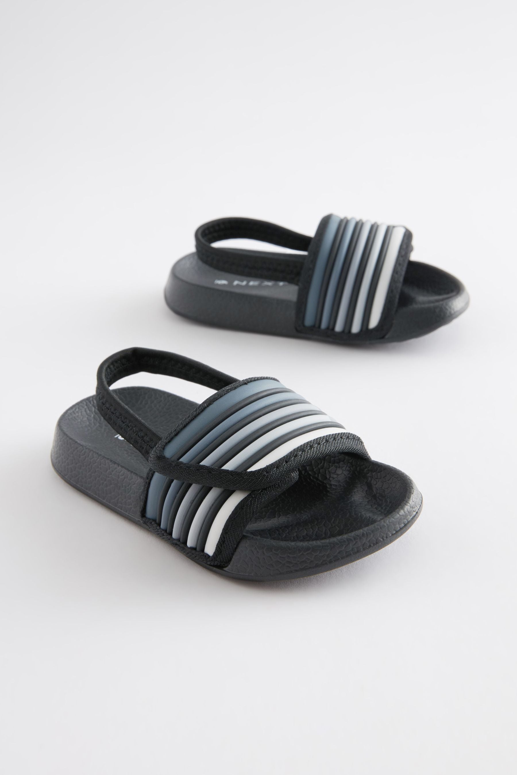 Black Touch Fastening Stripe Sliders