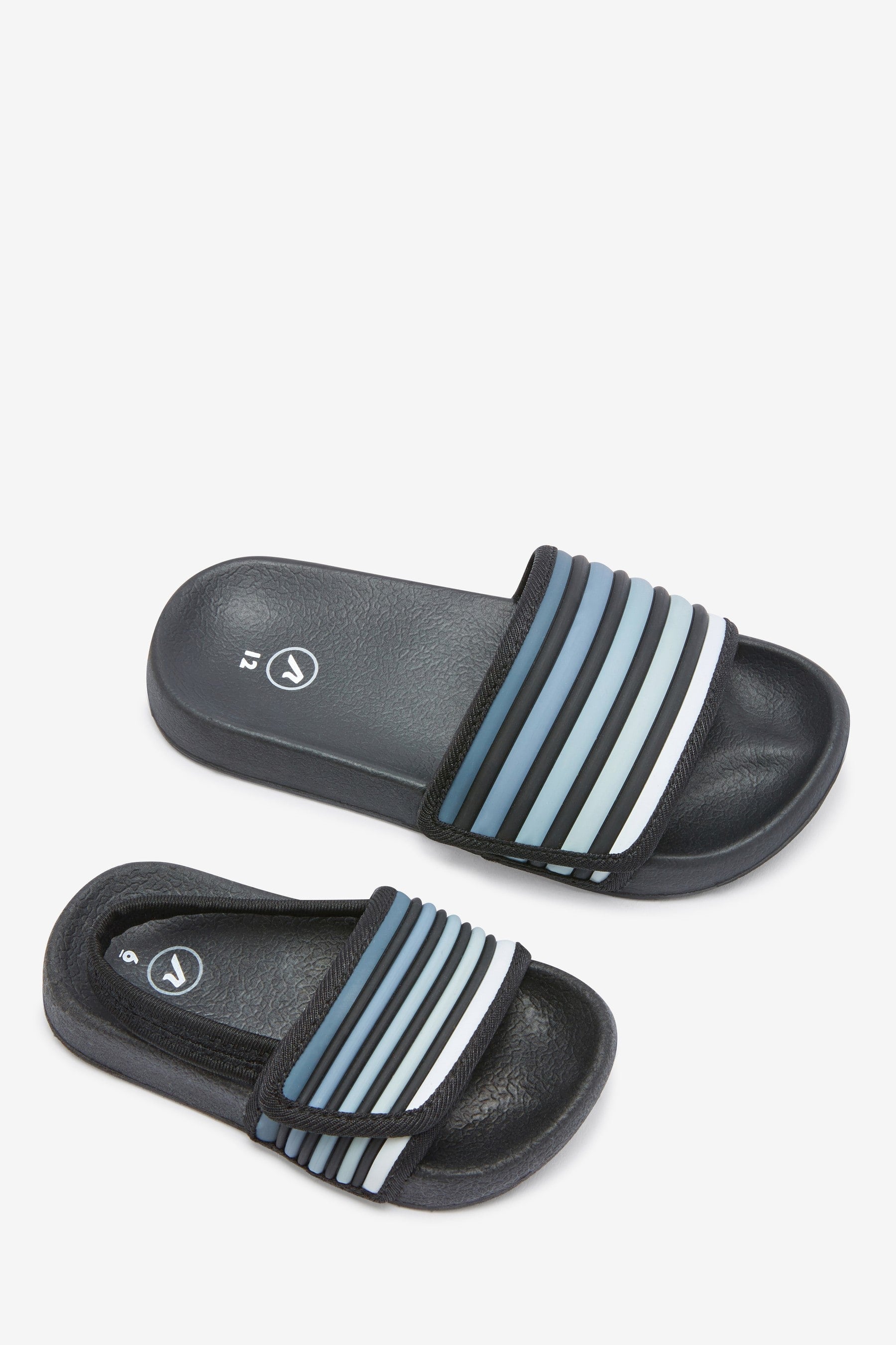 Black Touch Fastening Stripe Sliders