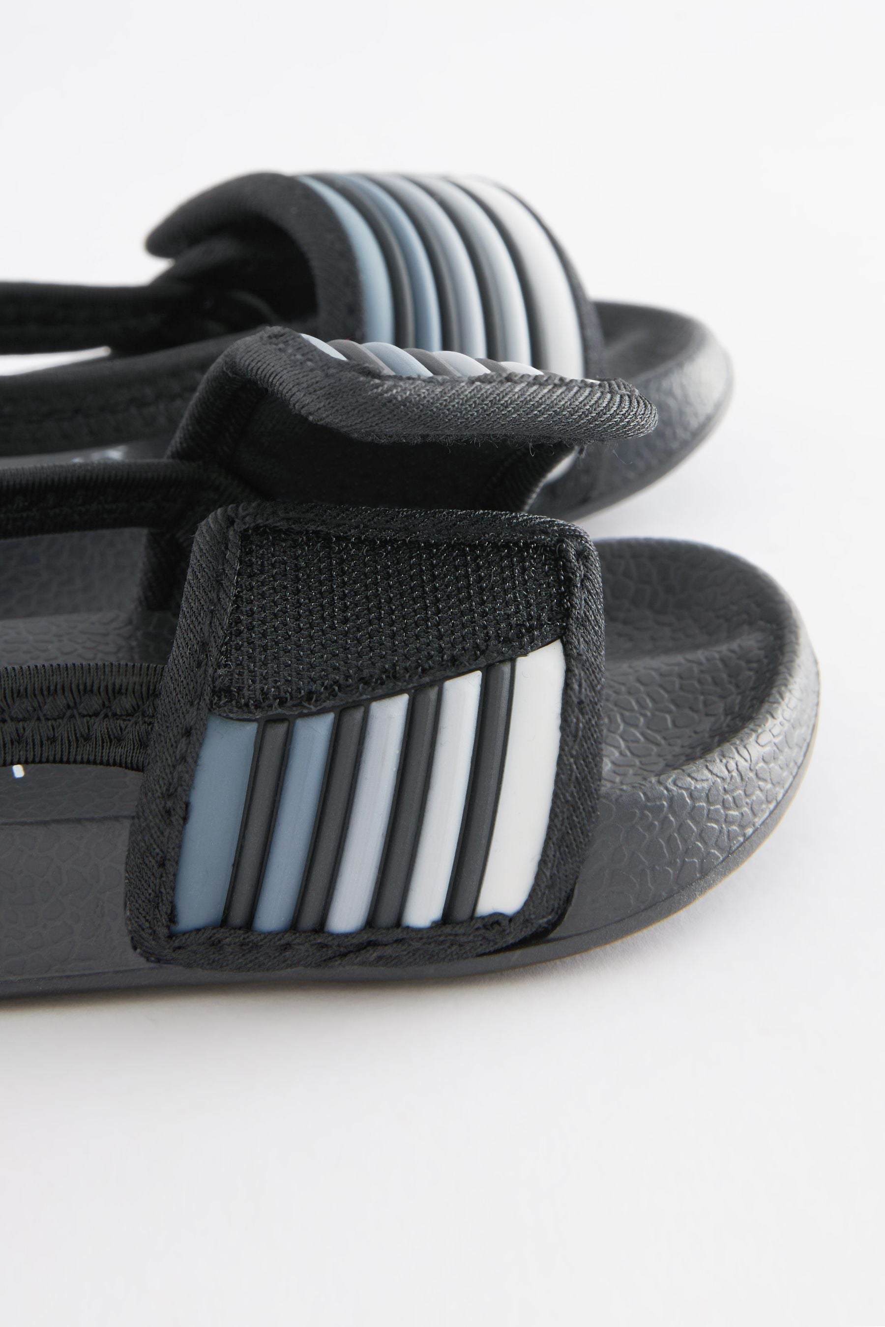 Black Touch Fastening Stripe Sliders