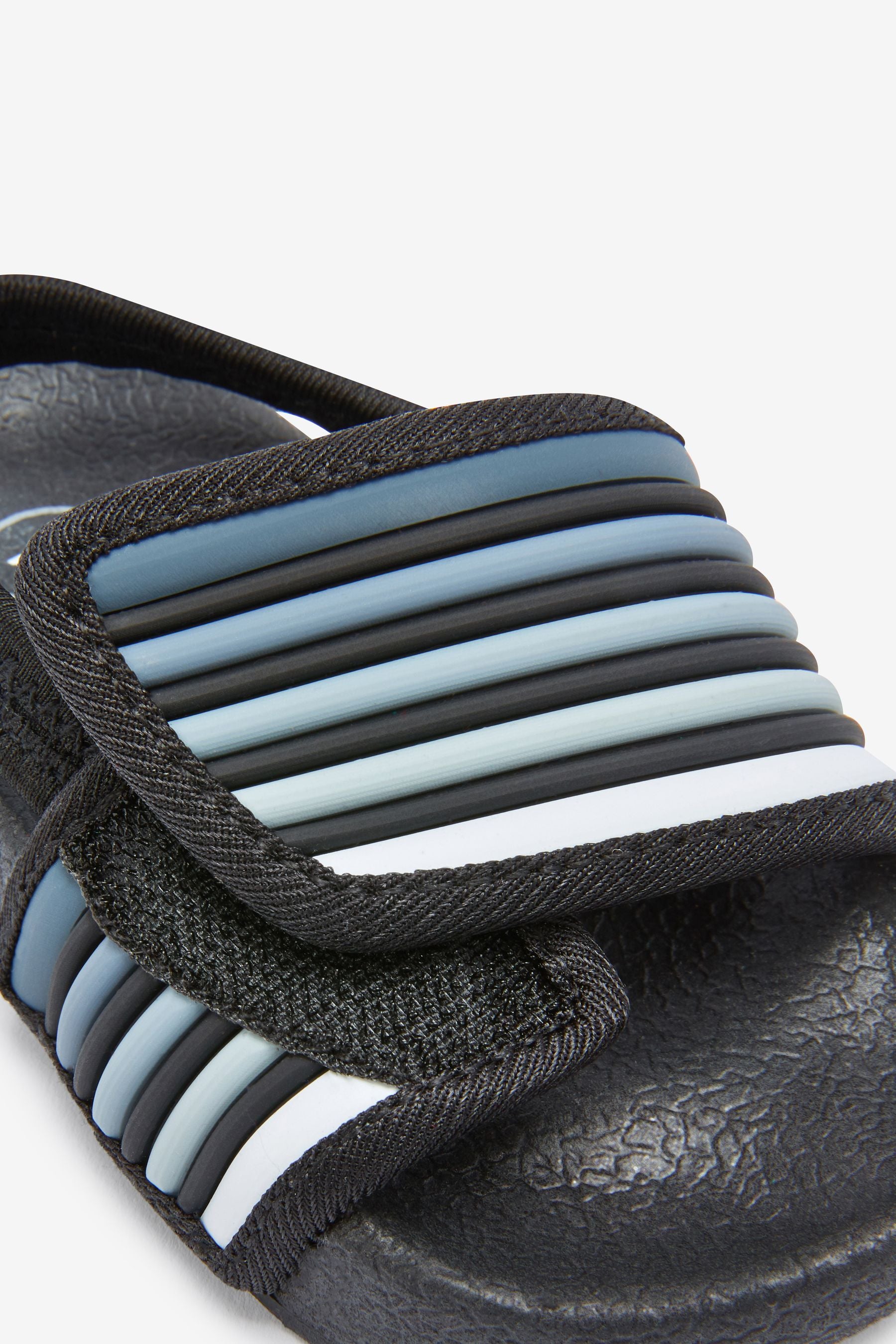 Black Touch Fastening Stripe Sliders