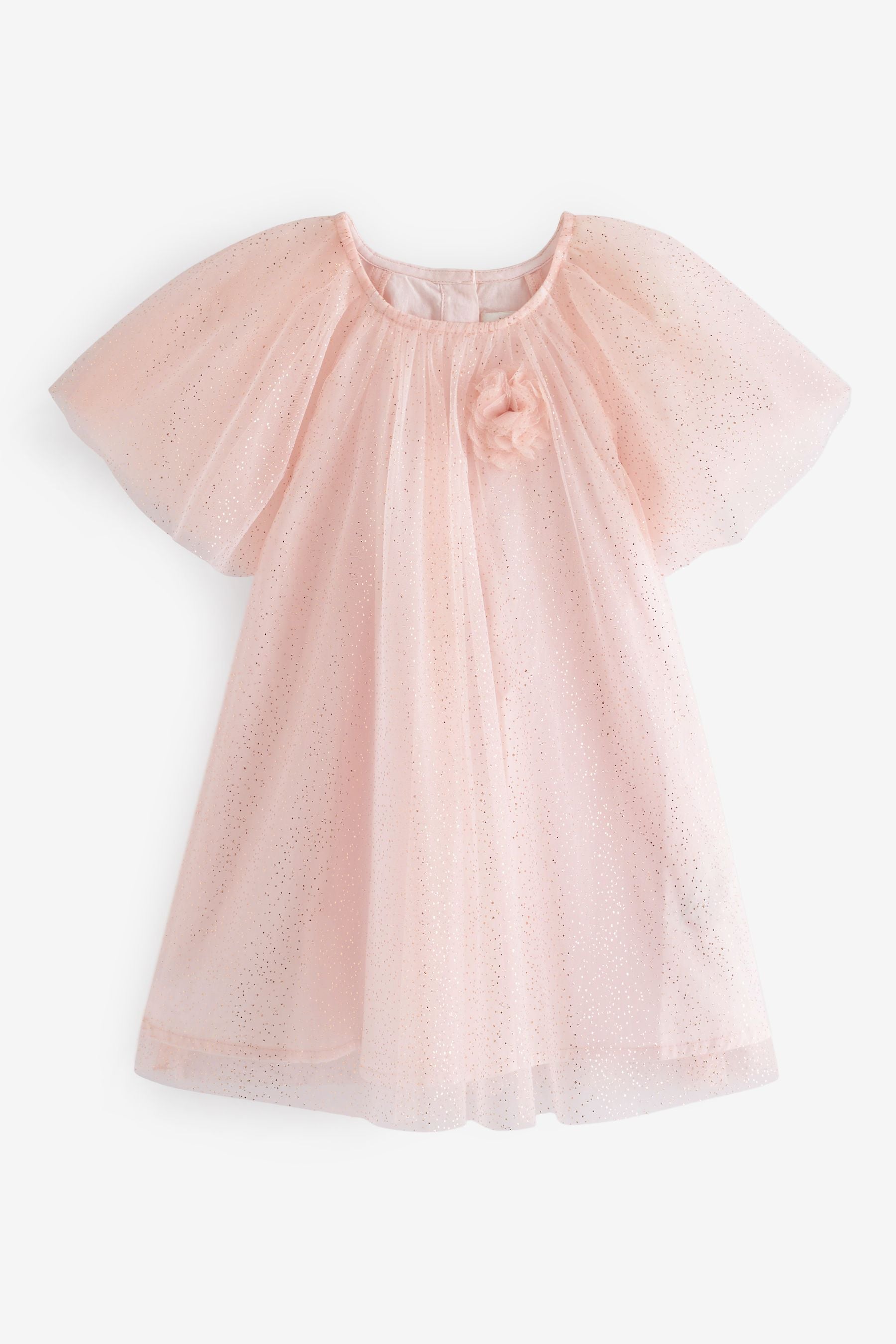 Pale Pink Sparkle Tulle Party Dress (3mths-10yrs)