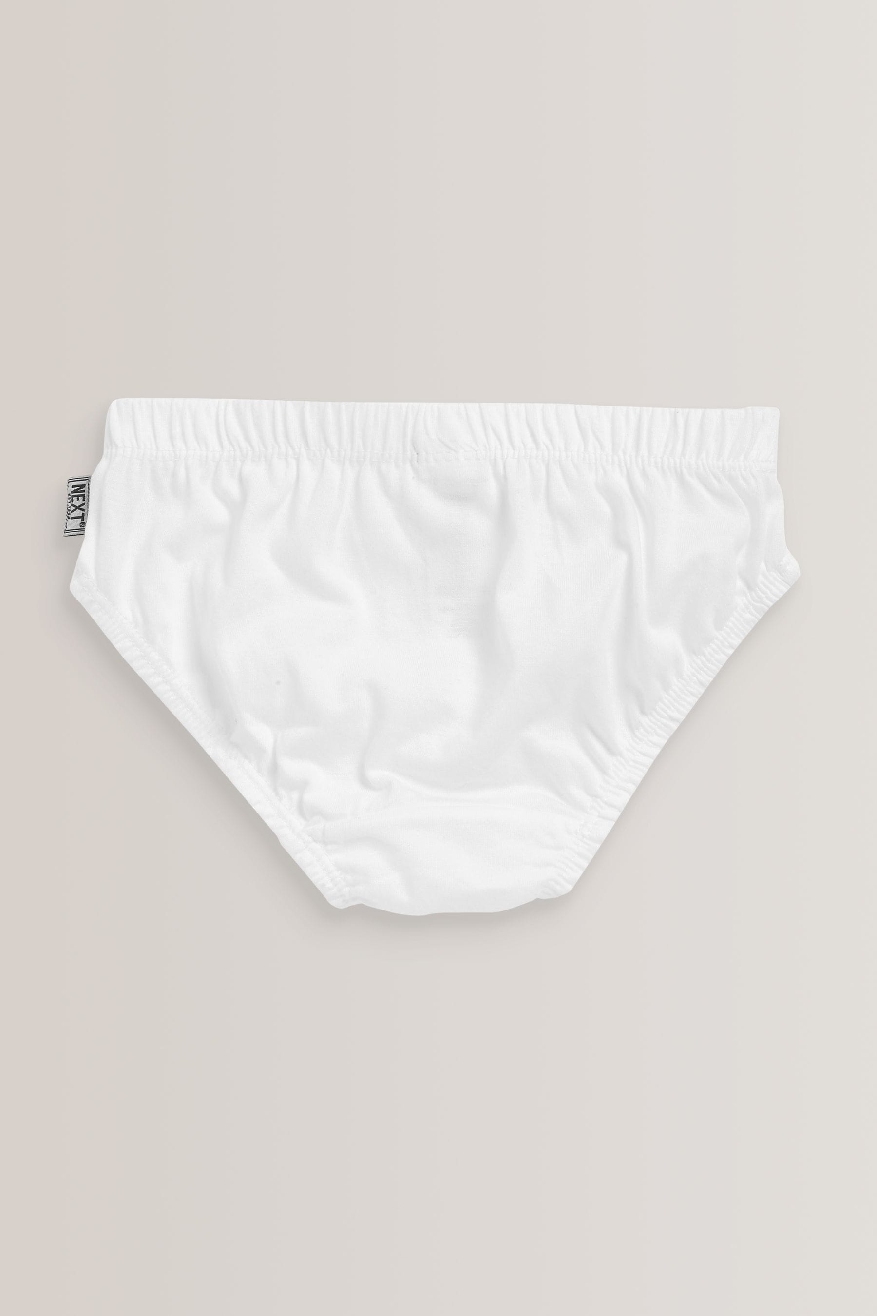 White 100% Cotton Briefs 7 Pack (1.5-16yrs)