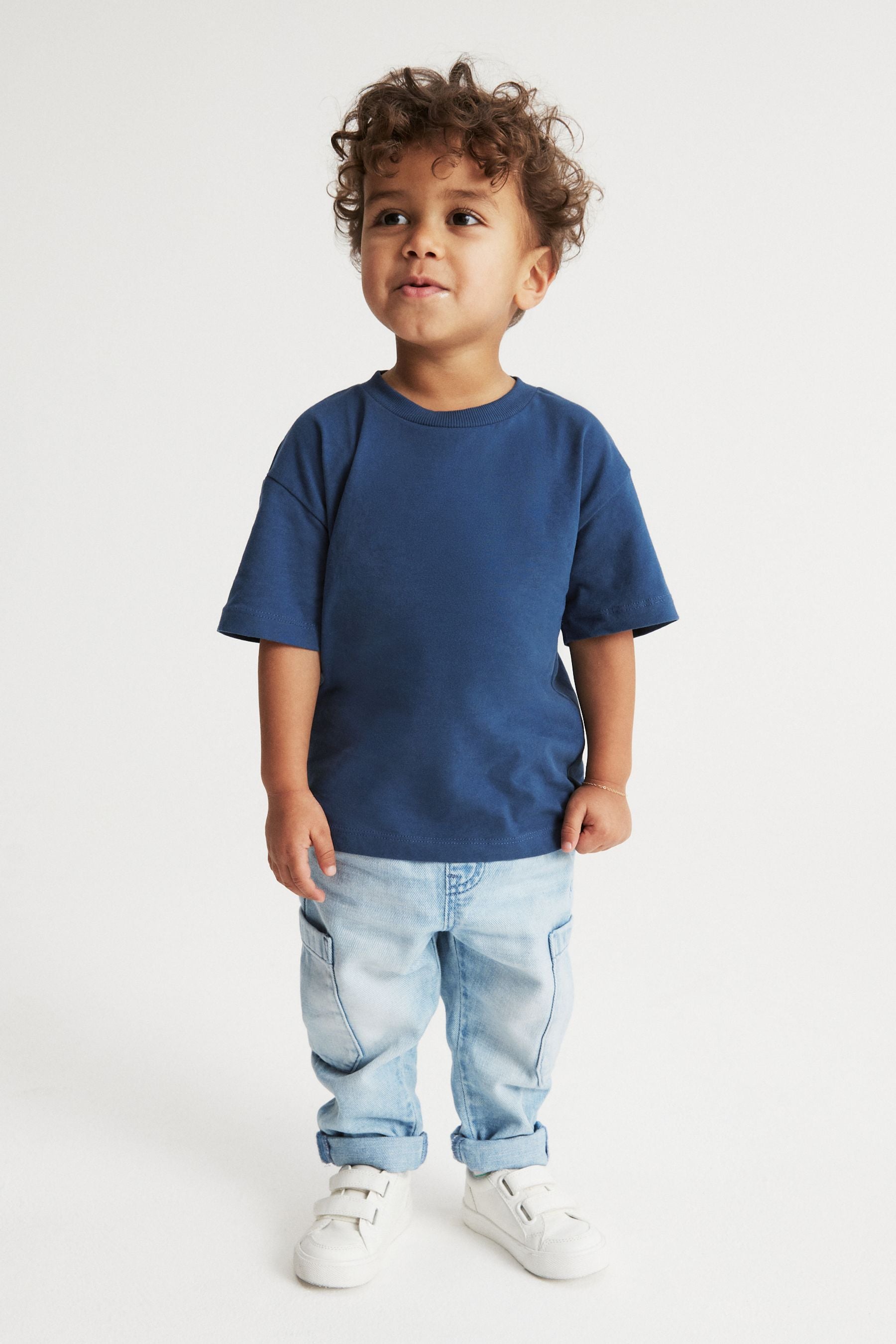 Light Blue Denim Utility Jeans (3mths-7yrs)