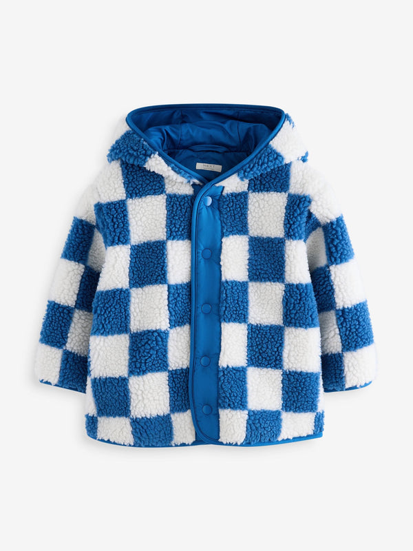 Blue Borg Fleece Shacket (3mths-7yrs)