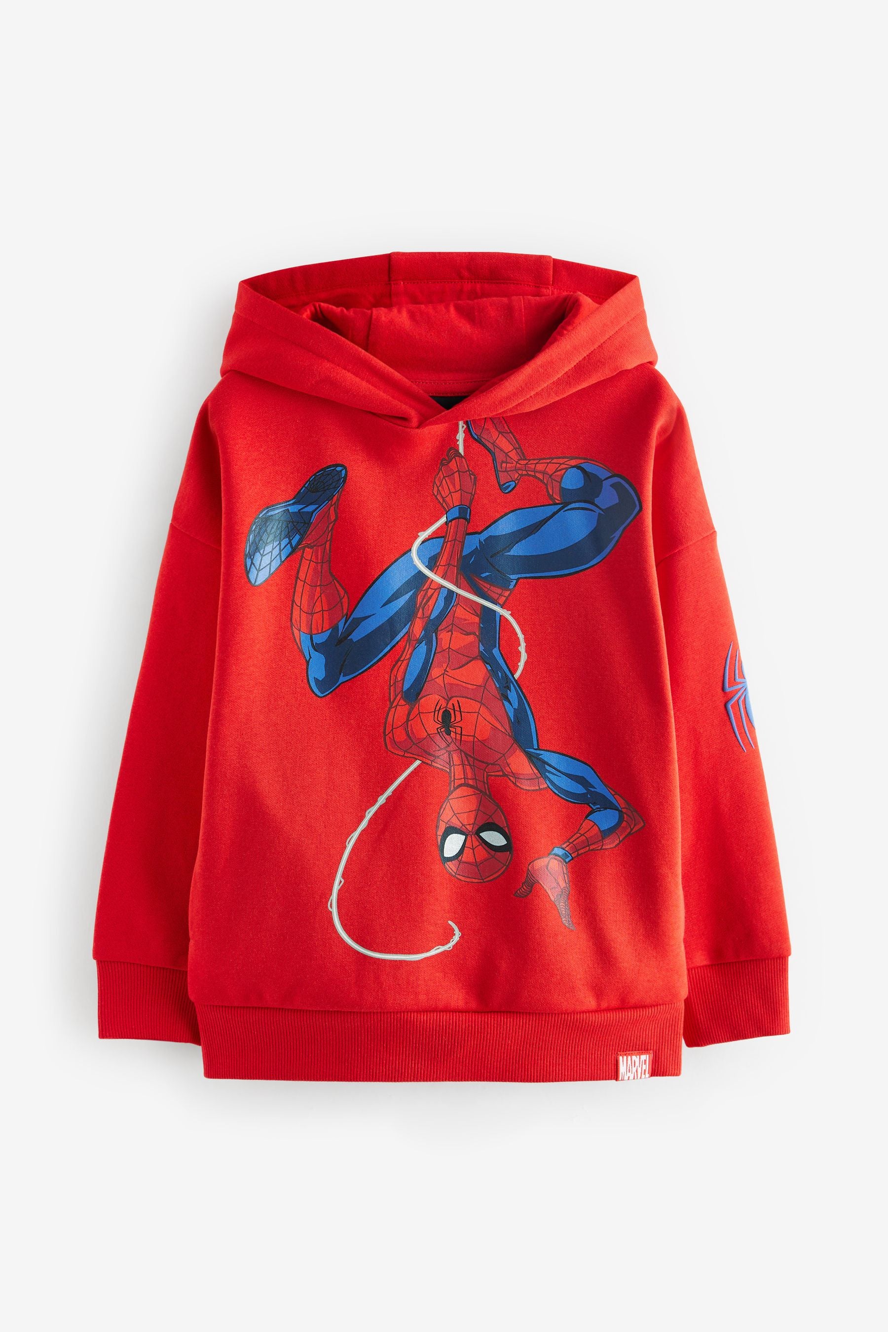 Red Marvel Spider-Man Hoodie (3-16yrs)