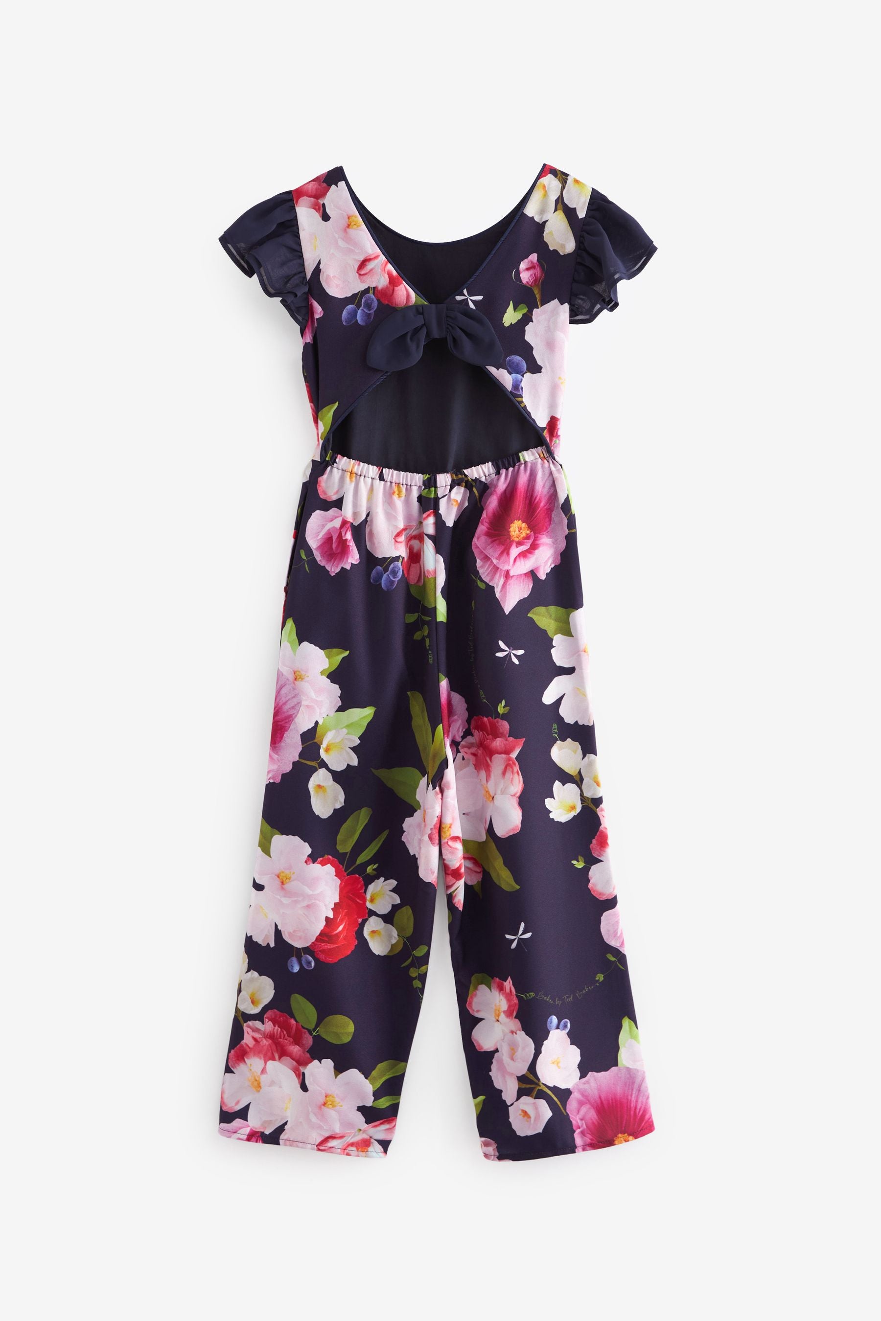 Navy Baker by Ted Baker Floral Jumpsuit