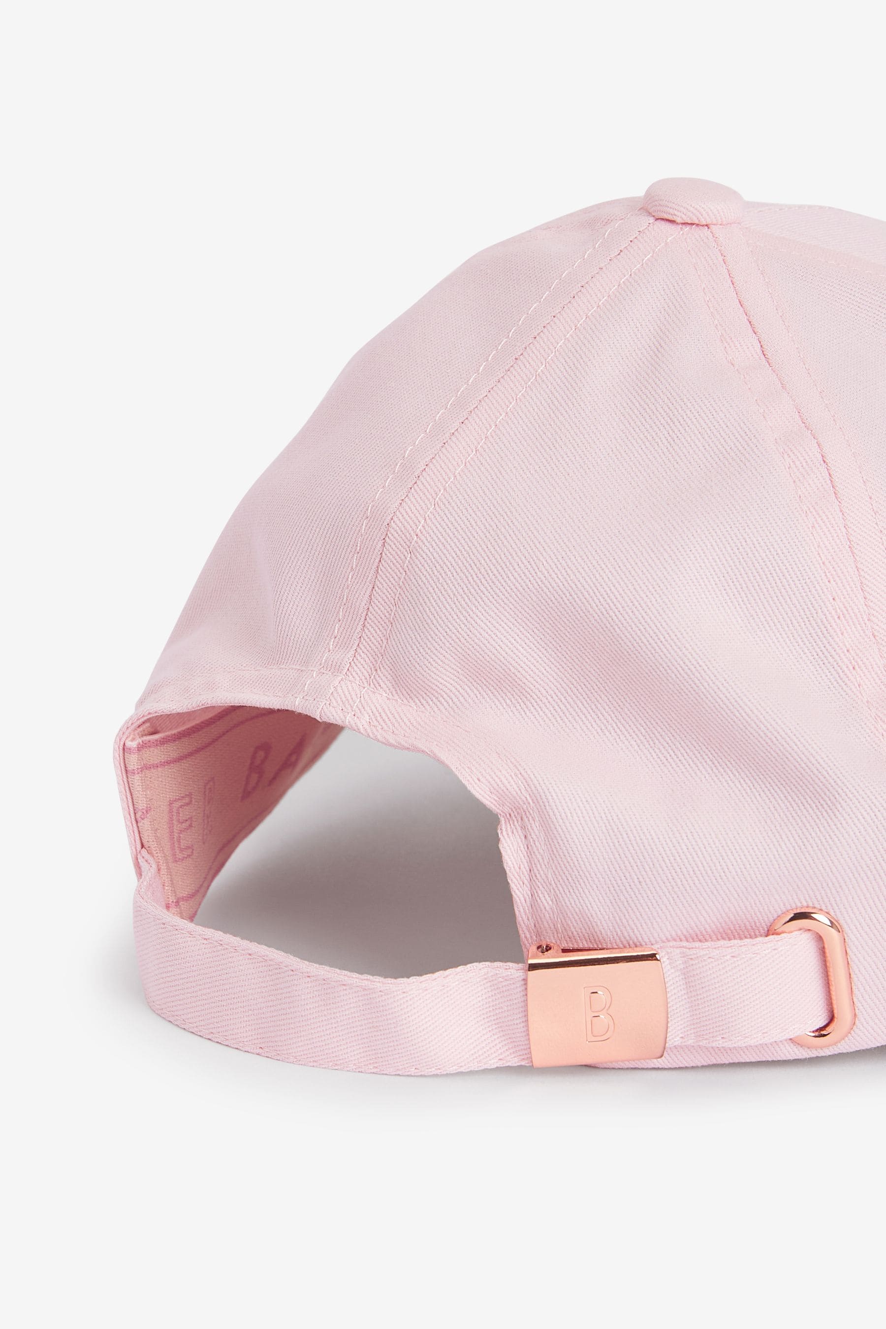 Baker by Ted Baker Girls Pink Twill Baseball Cap