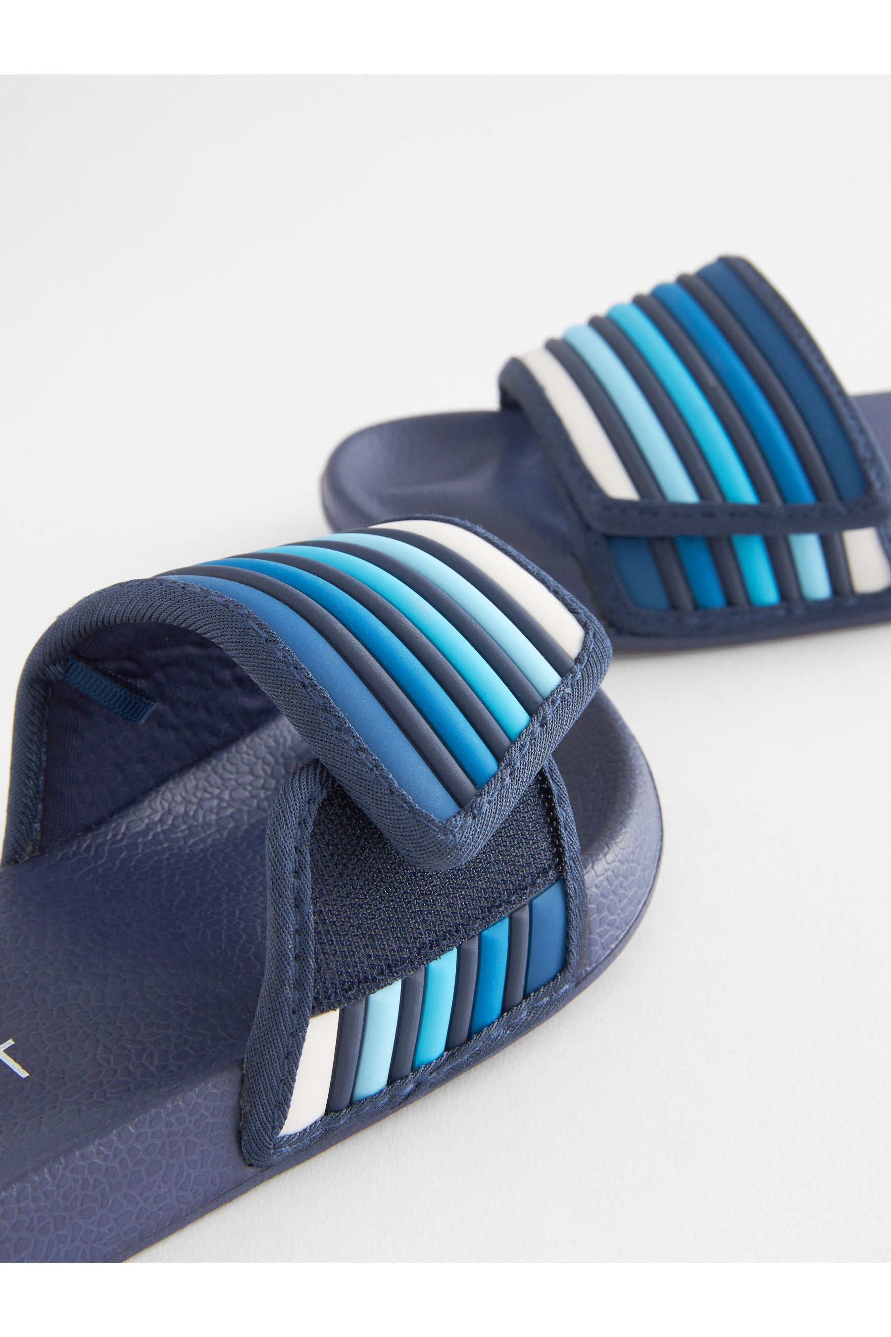 Blue Touch Fastening Stripe Sliders