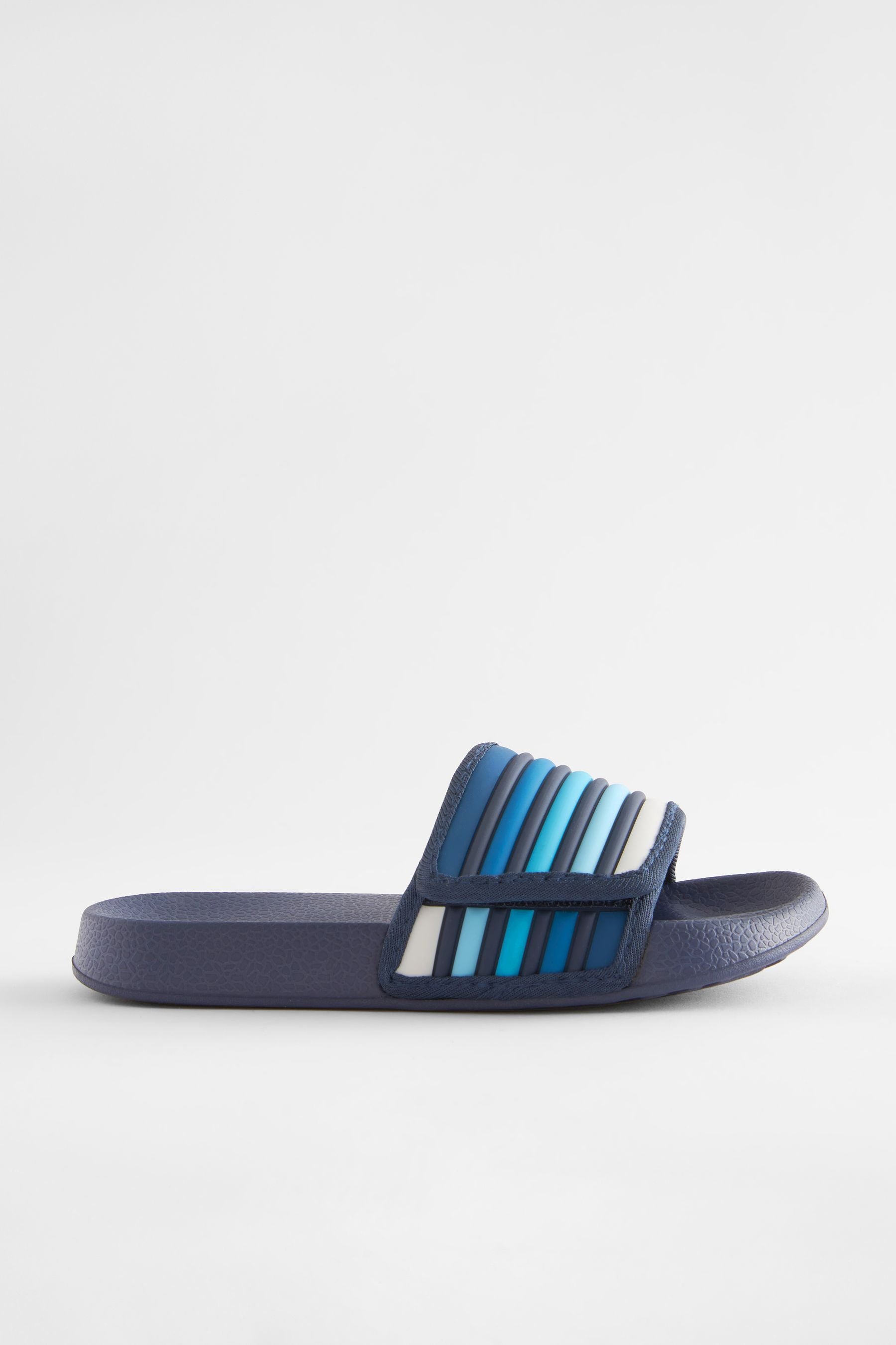 Blue Touch Fastening Stripe Sliders