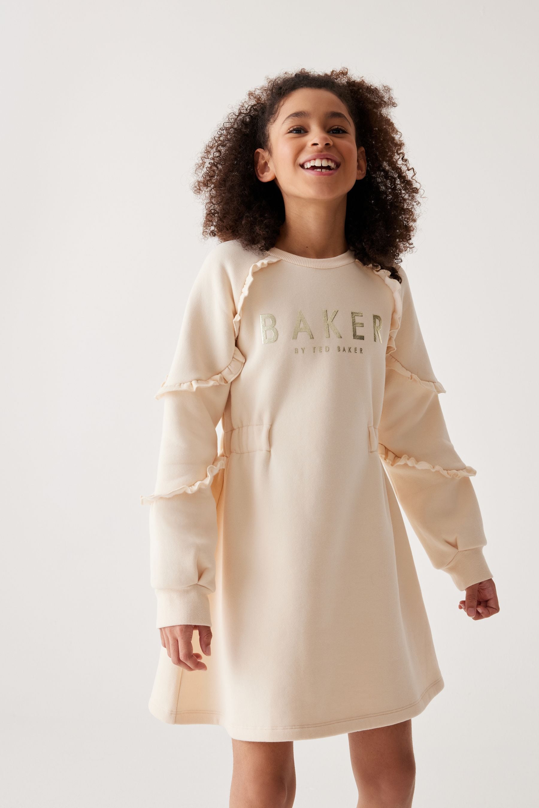 Baker by Ted Baker Frilled Sweat Dress