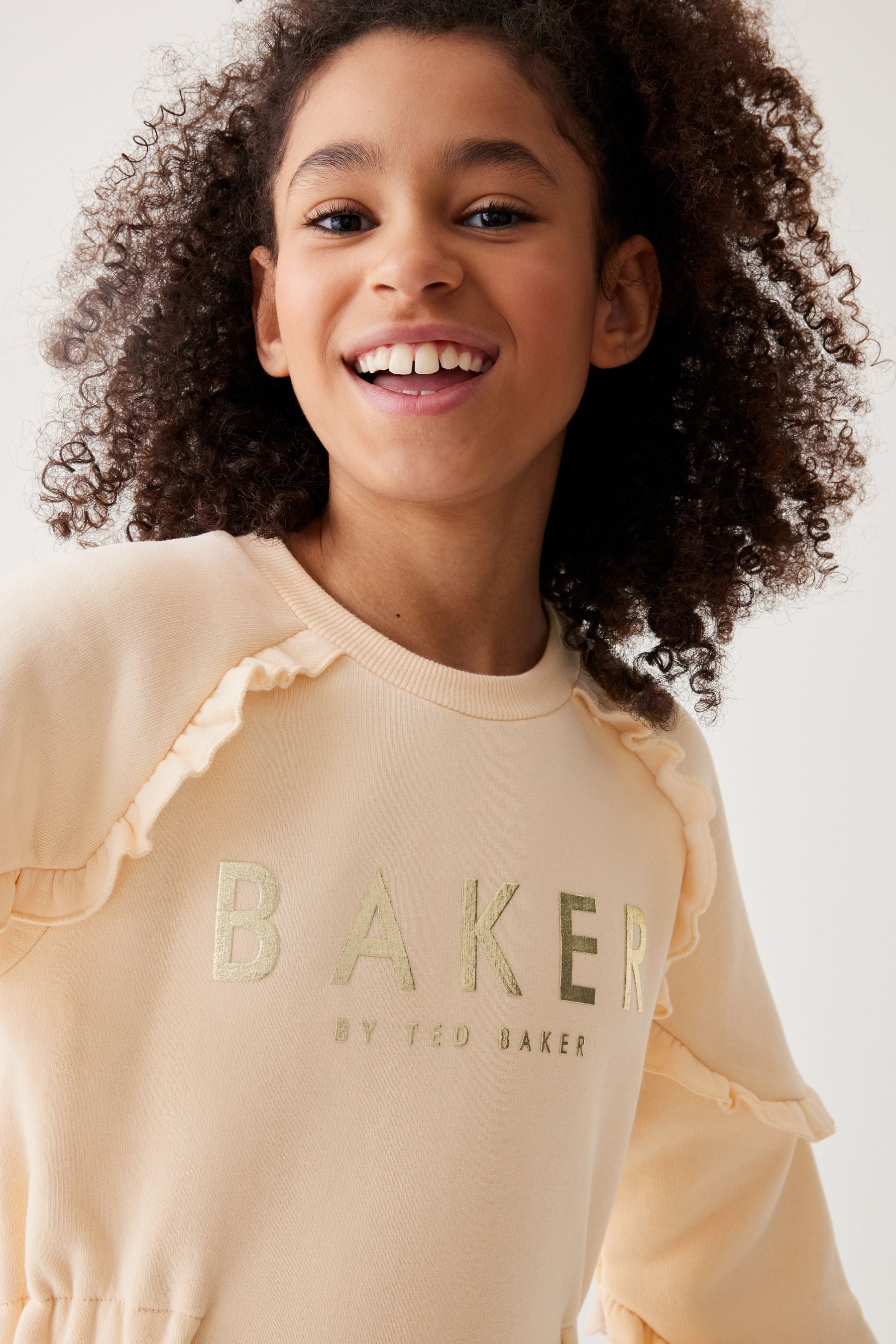 Baker by Ted Baker Frilled Sweat Dress