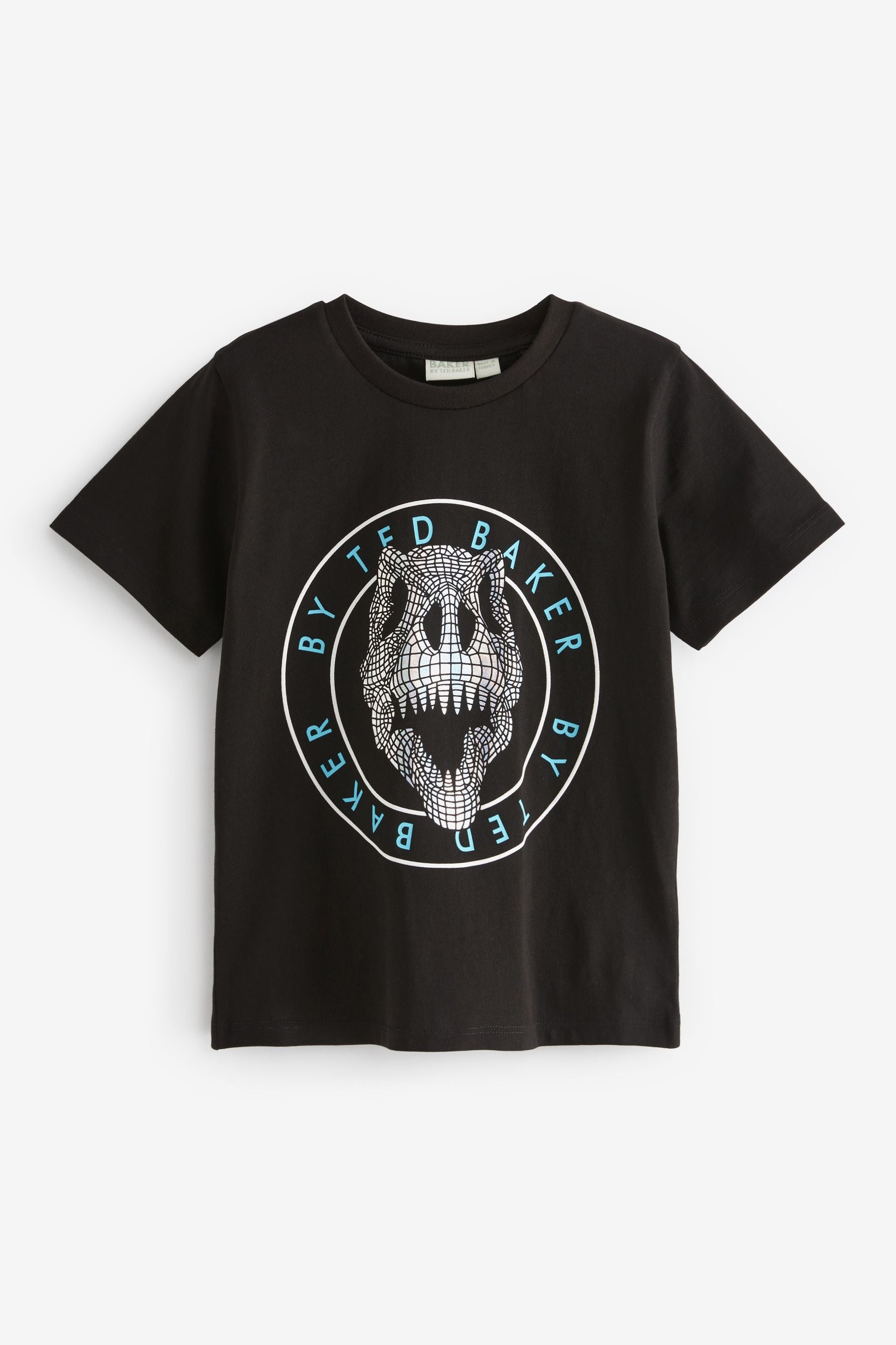 Baker by Ted Baker Dinosaur Black T-Shirt