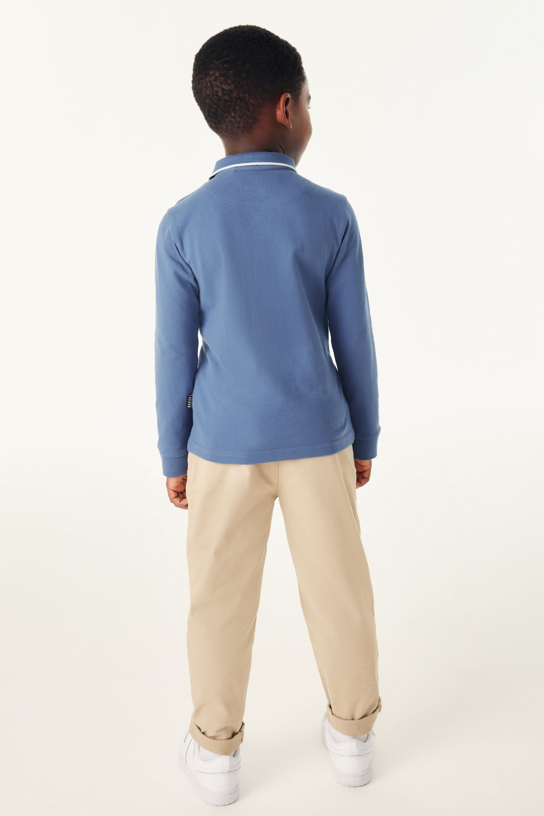 Baker by Ted Baker Long Sleeve Polo Shirt