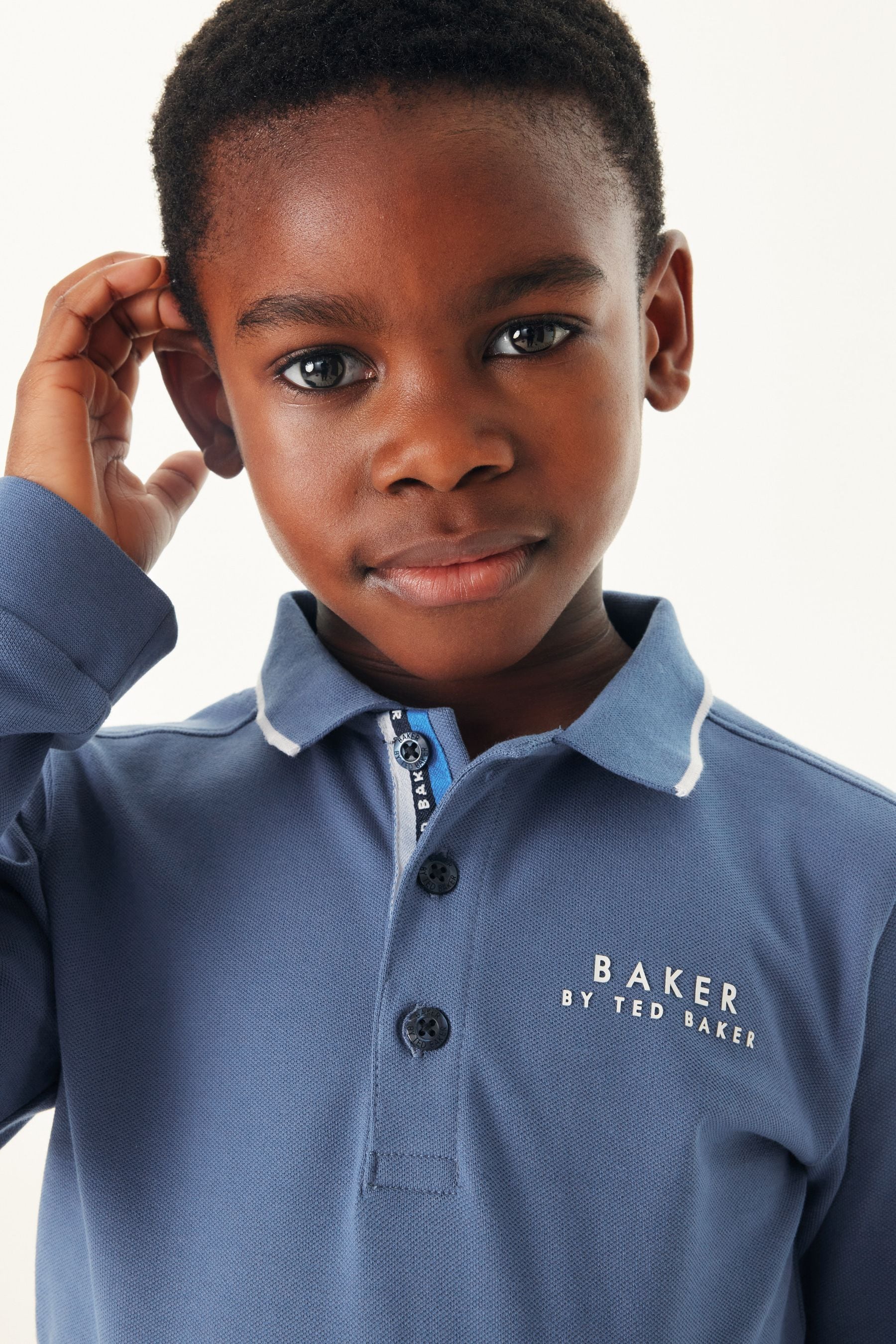 Baker by Ted Baker Long Sleeve Polo Shirt